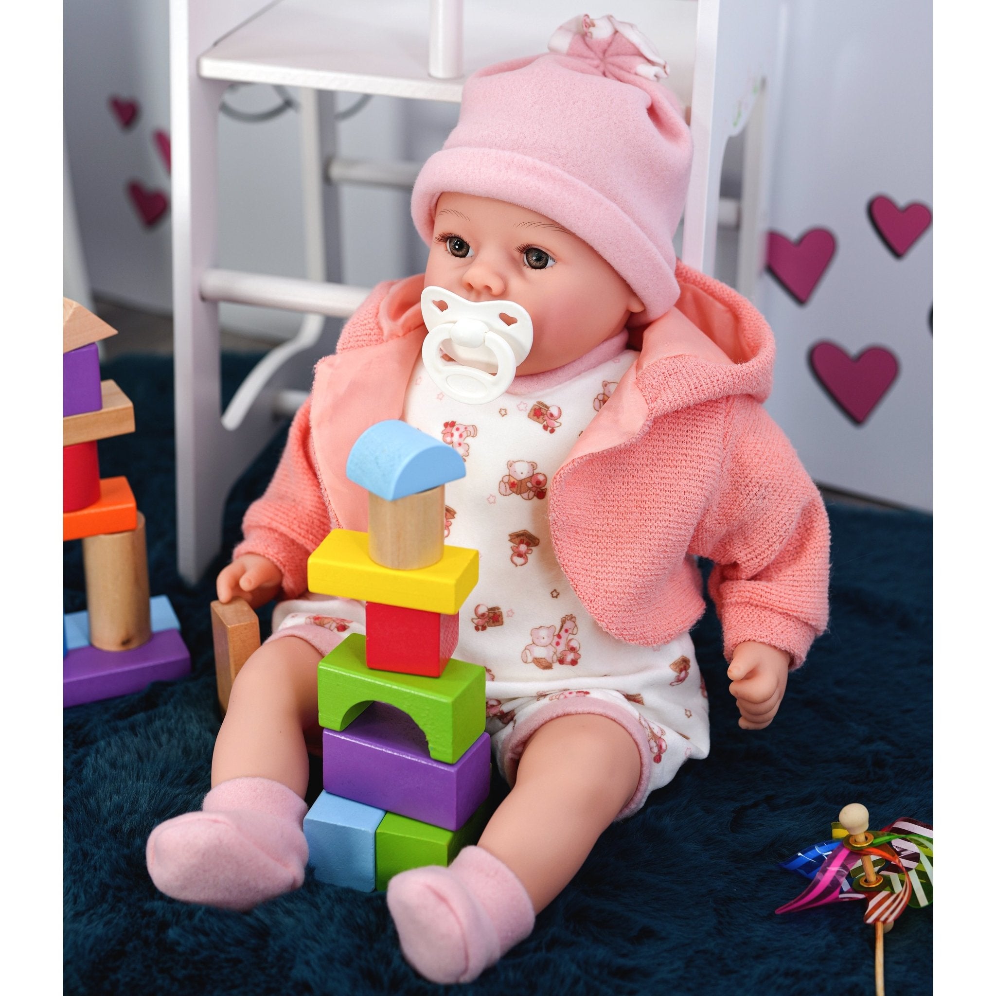 BiBi Baby Doll - Peach (45 cm / 18") by BiBi Doll - The Magic Toy Shop