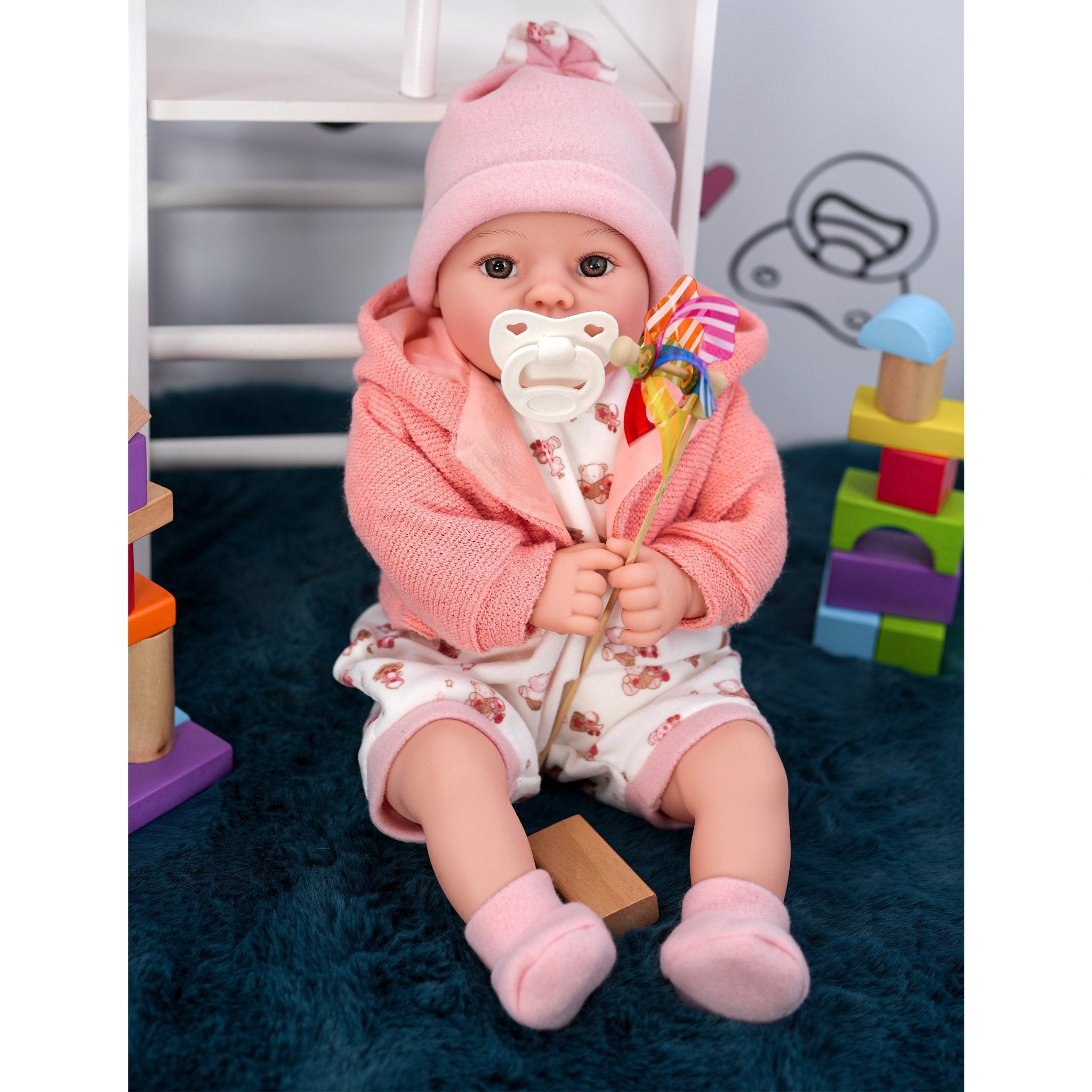 BiBi Baby Doll - Peach (45 cm / 18") by BiBi Doll - The Magic Toy Shop