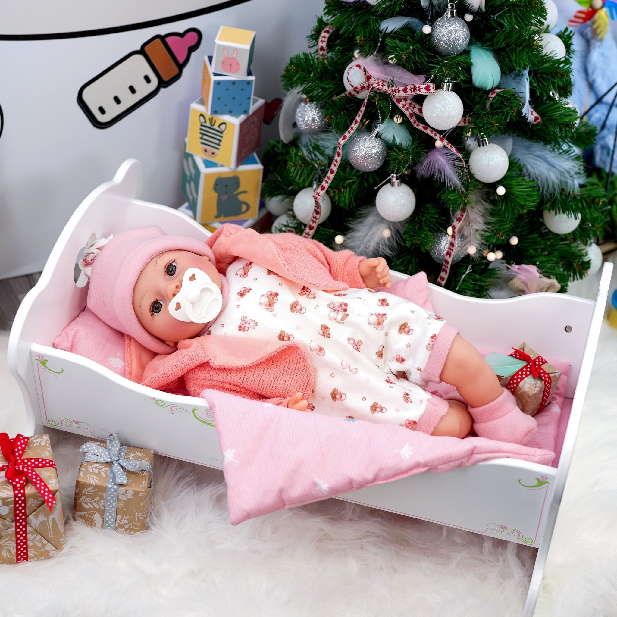 BiBi Baby Doll - Peach (45 cm / 18") by BiBi Doll - The Magic Toy Shop