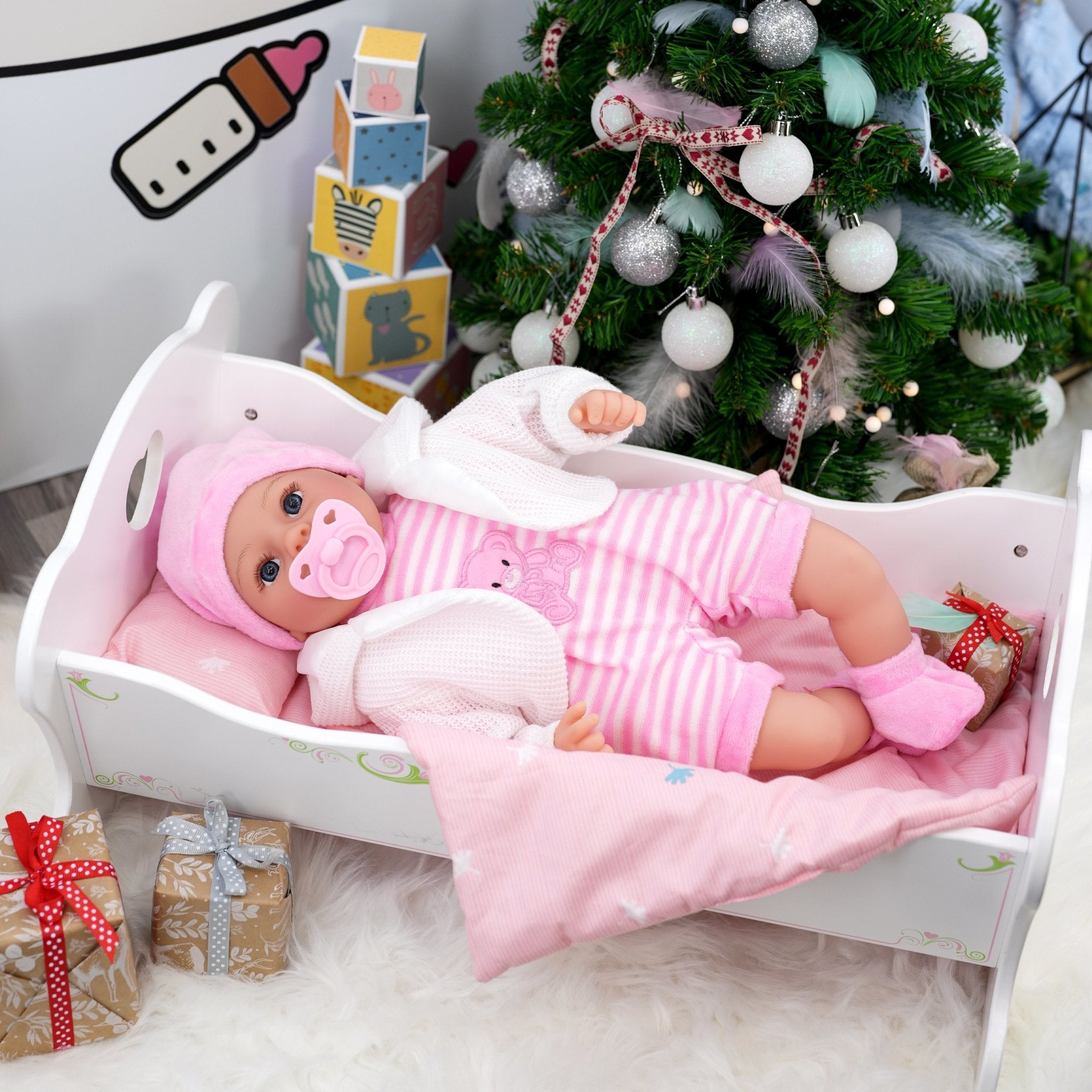 BiBi Baby Doll - Pink (45 cm / 18") by BiBi Doll - The Magic Toy Shop