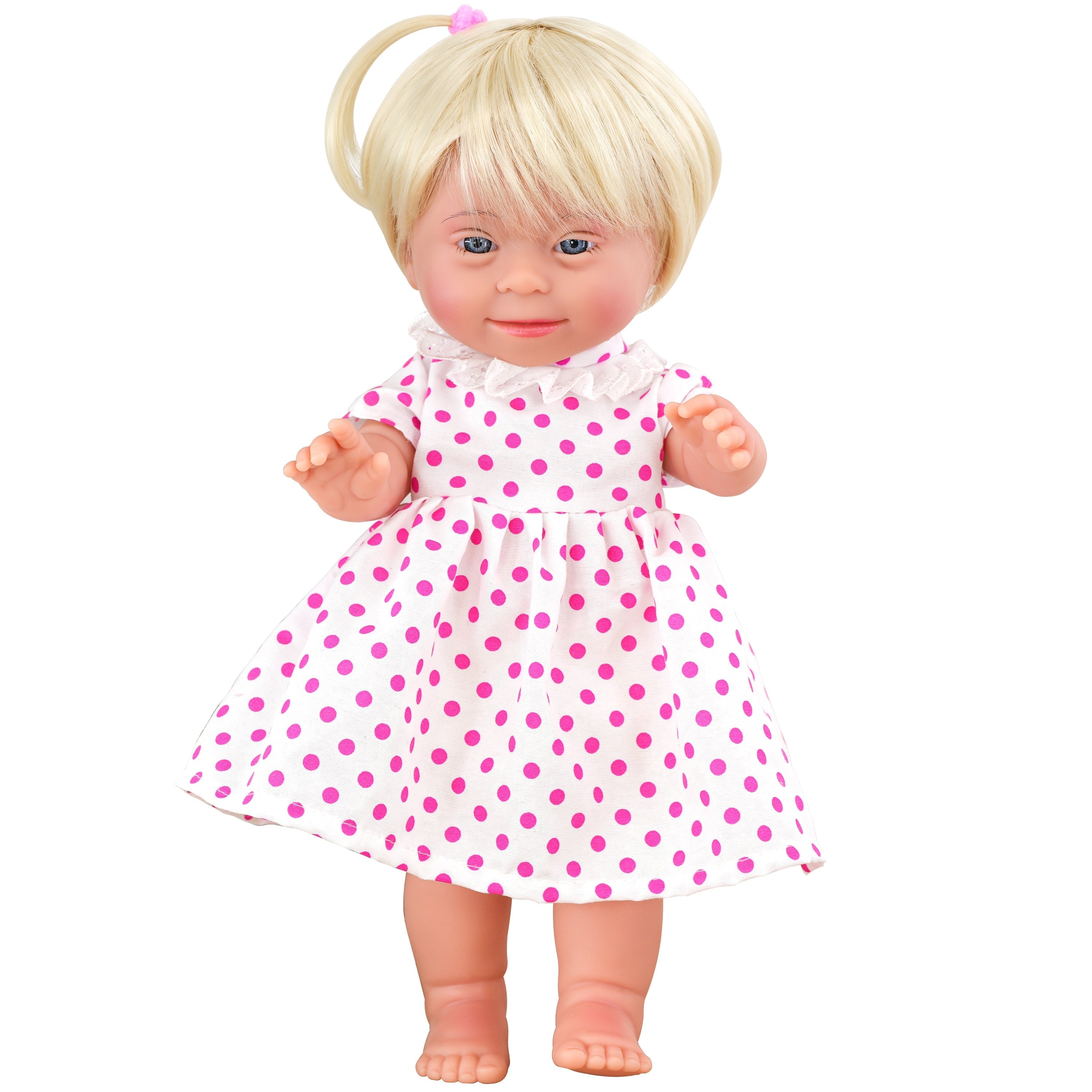 BiBi Doll Down Syndrome Girl - Blonde Hair (36 cm / 14") by BiBi Doll - The Magic Toy Shop