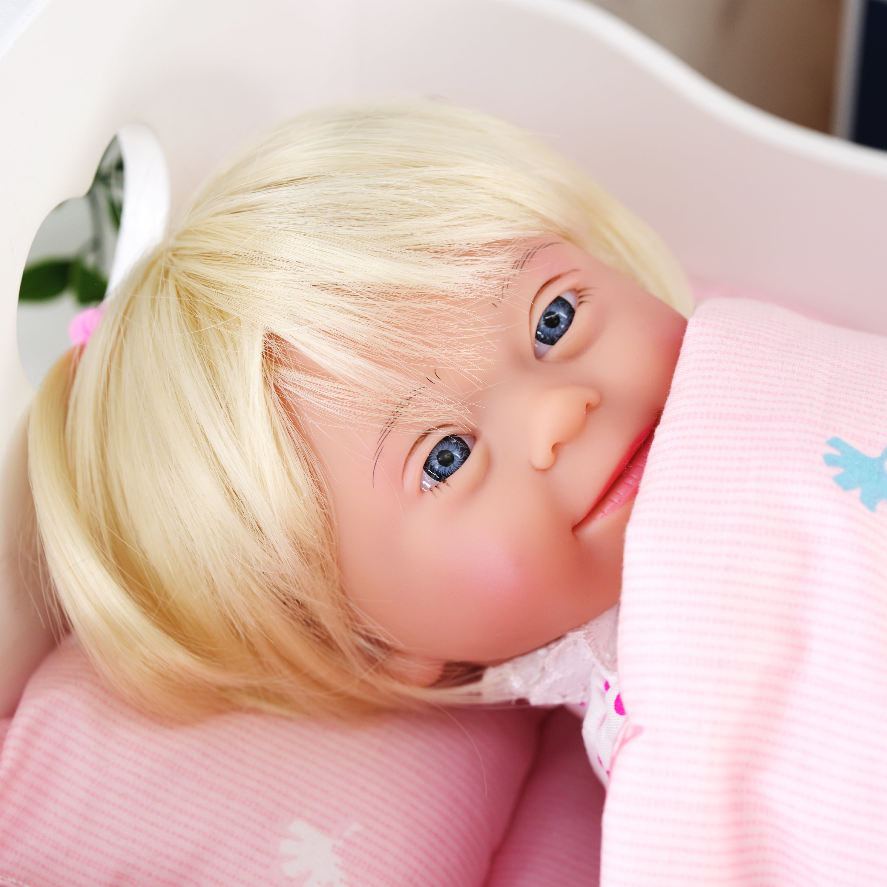 BiBi Doll Down Syndrome Girl - Blonde Hair (36 cm / 14") by BiBi Doll - The Magic Toy Shop