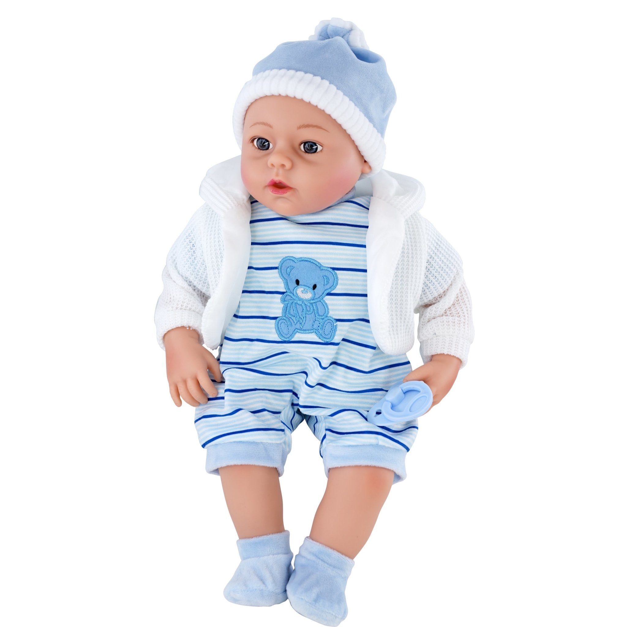 BiBi Baby Doll - Blue (45 cm / 18") by BiBi Doll - The Magic Toy Shop
