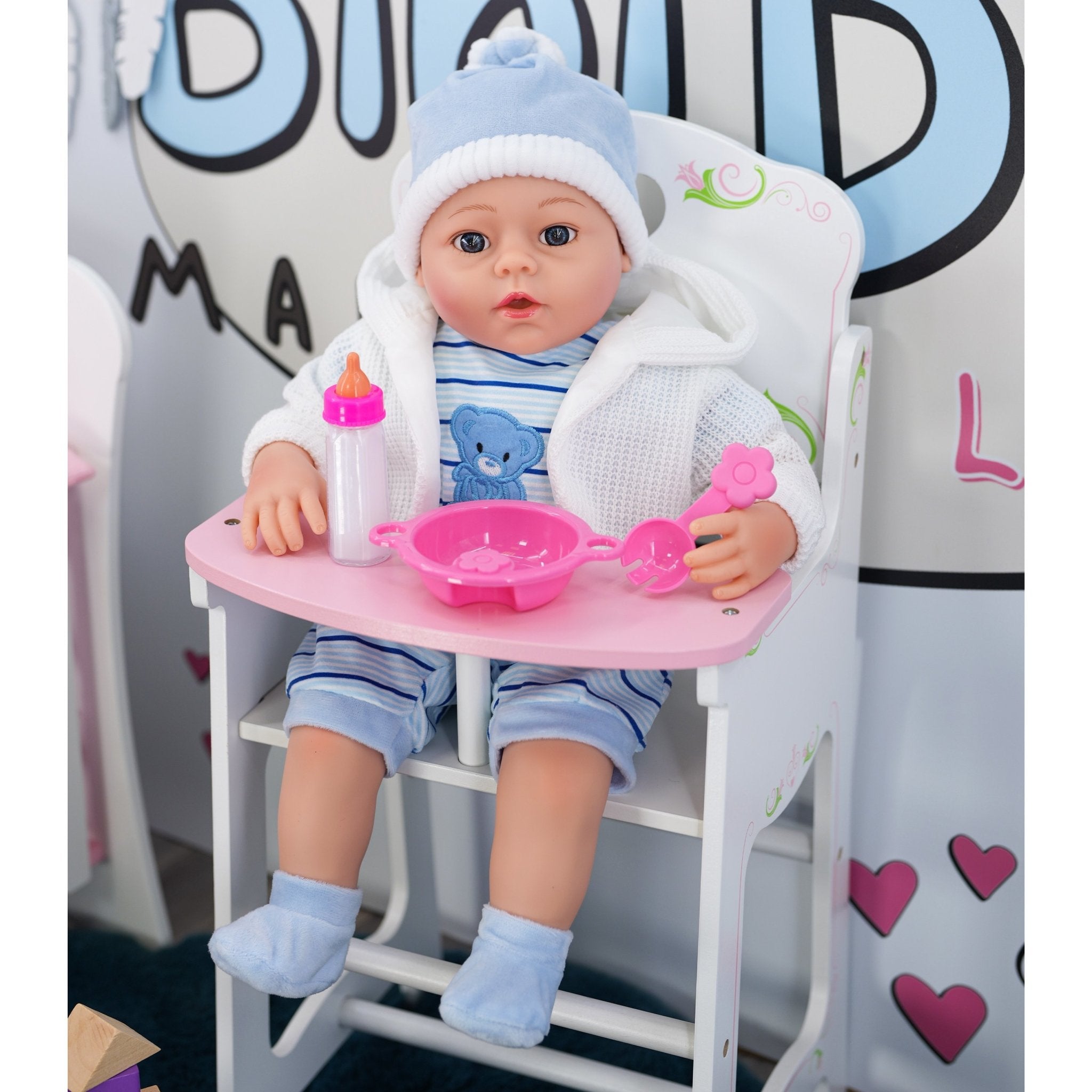 BiBi Baby Doll - Blue (45 cm / 18") by BiBi Doll - The Magic Toy Shop