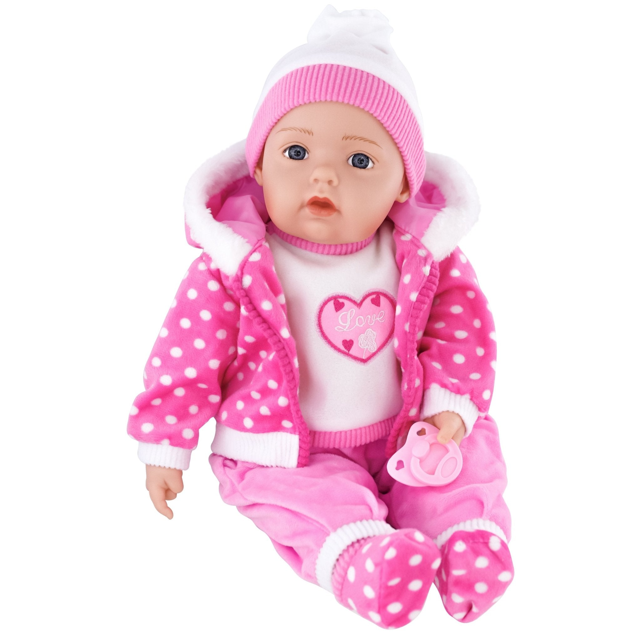 BiBi Baby Doll "Dots" (Matchmaker) (50 cm / 20") by BiBi Doll - The Magic Toy Shop