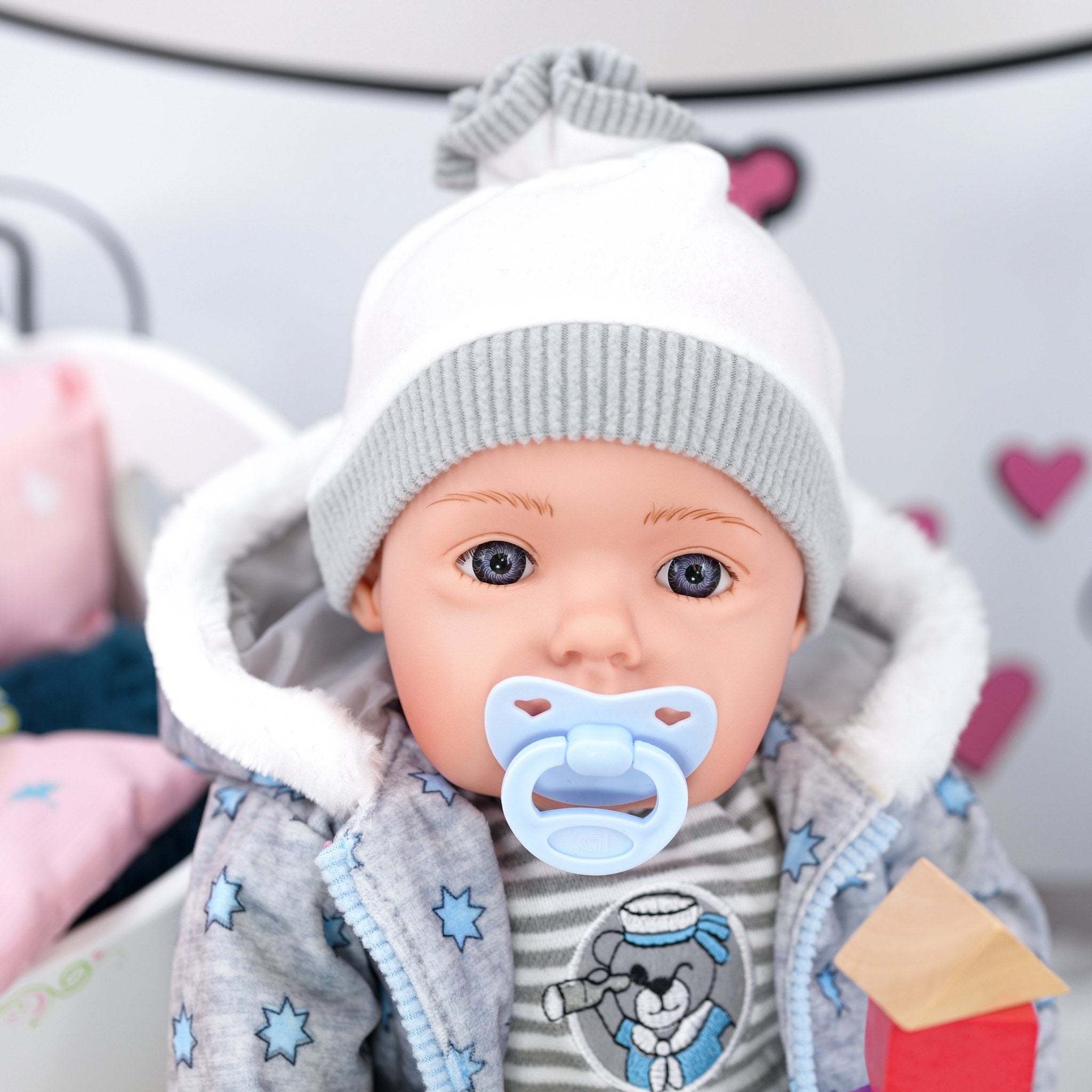 BiBi Baby Doll "Navy" (Sleepy Boy) (50 cm / 20") by BiBi Doll - The Magic Toy Shop