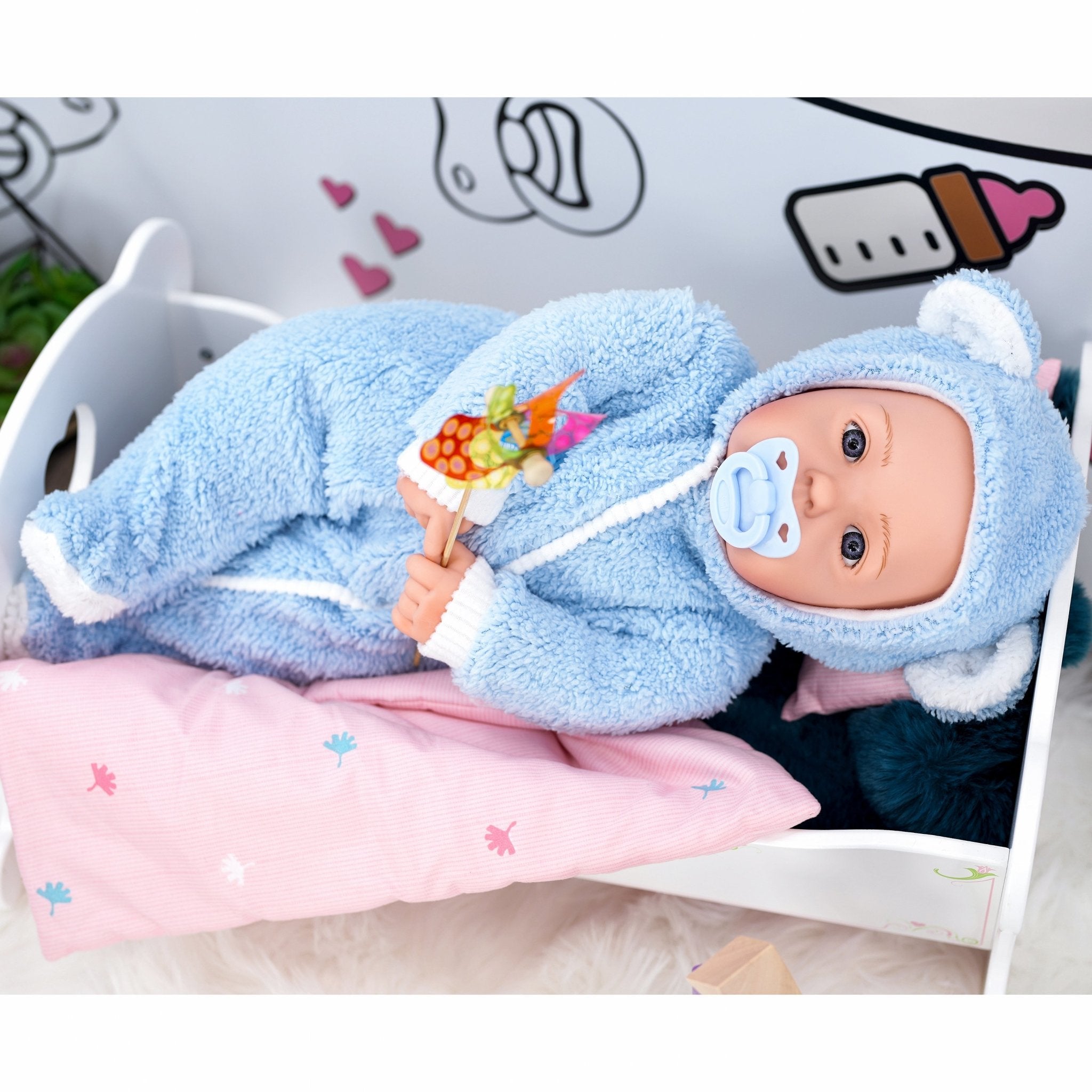 BiBi Baby Doll "Navy" (Sleepy Boy) (50 cm / 20") by BiBi Doll - The Magic Toy Shop