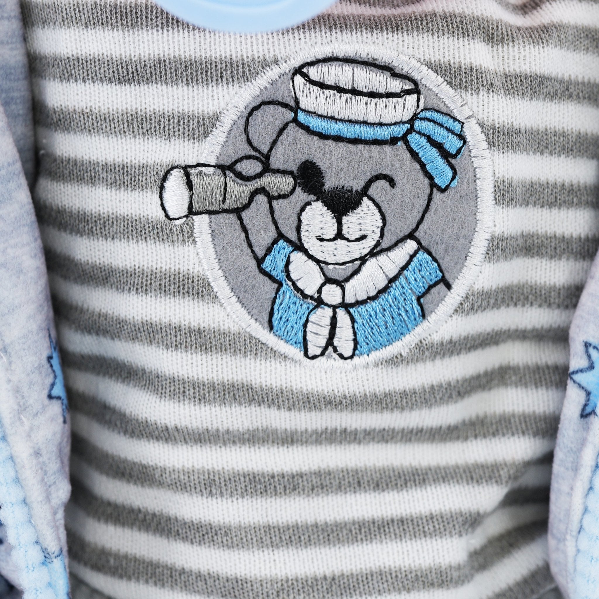 BiBi Baby Doll "Navy" (Sleepy Boy) (50 cm / 20") by BiBi Doll - The Magic Toy Shop