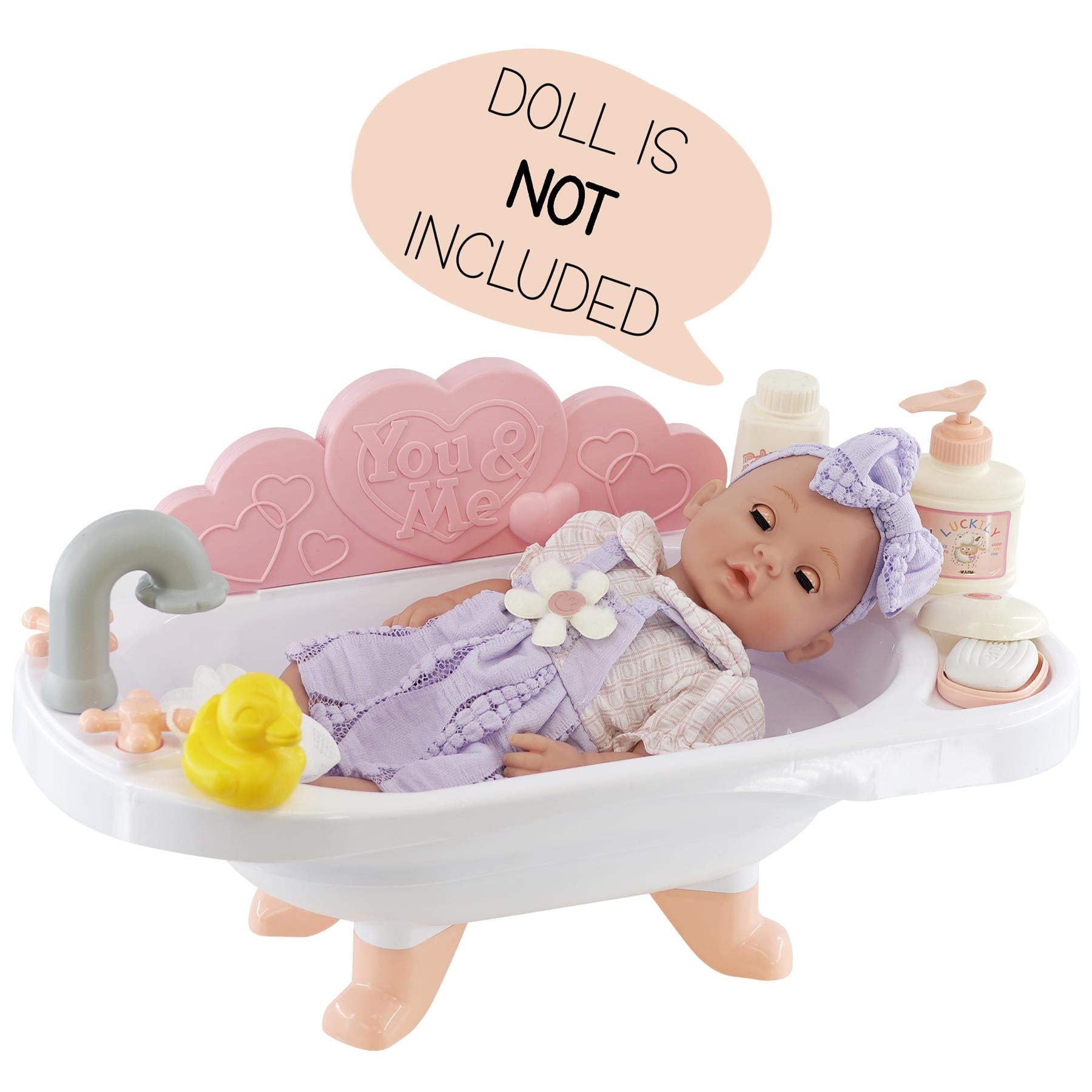 BiBi Doll Doll Accessories Doll Bath set with Accessories