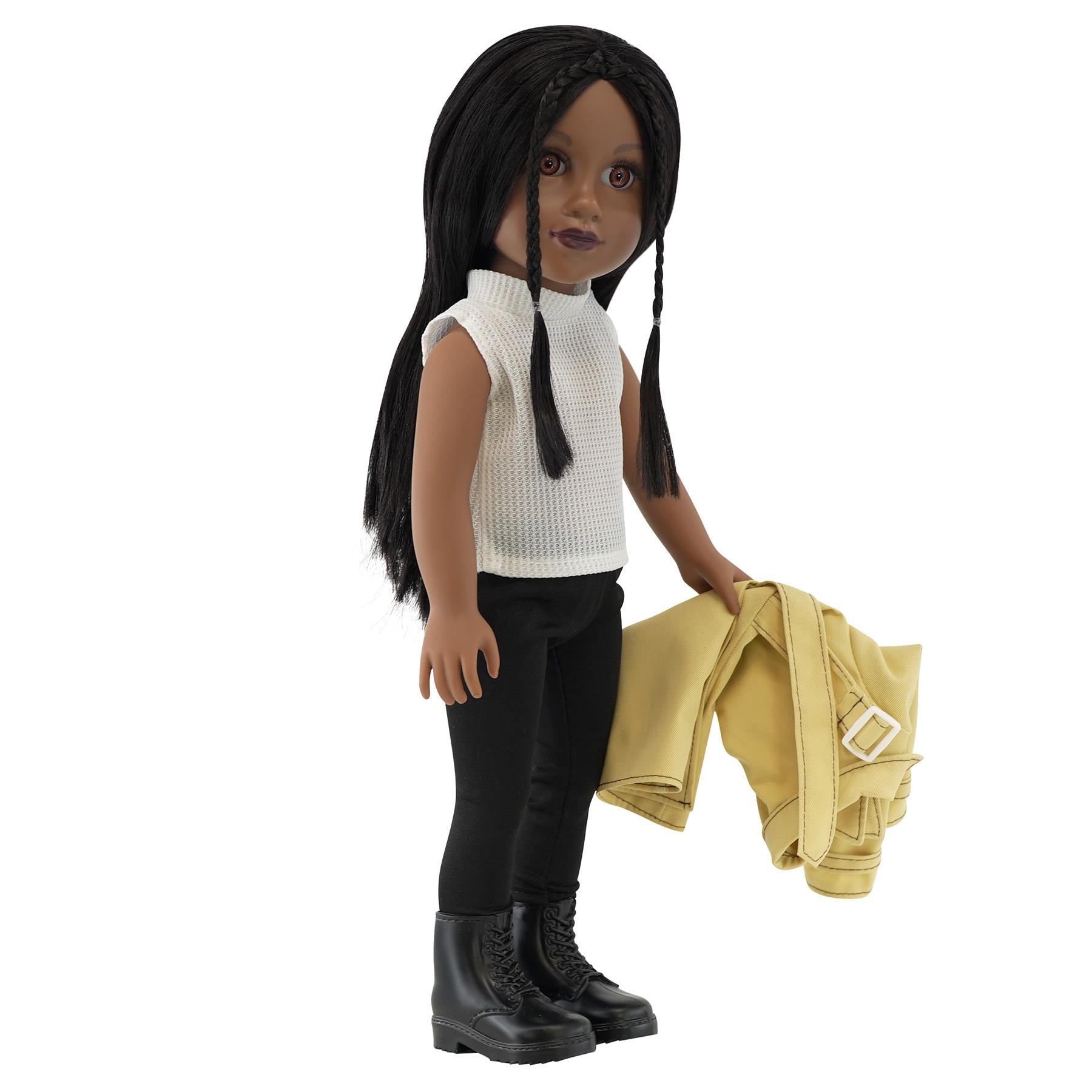BiBi Doll Doll BiBi Fashion Black Doll "NAOMI" (47 cm / 18")
