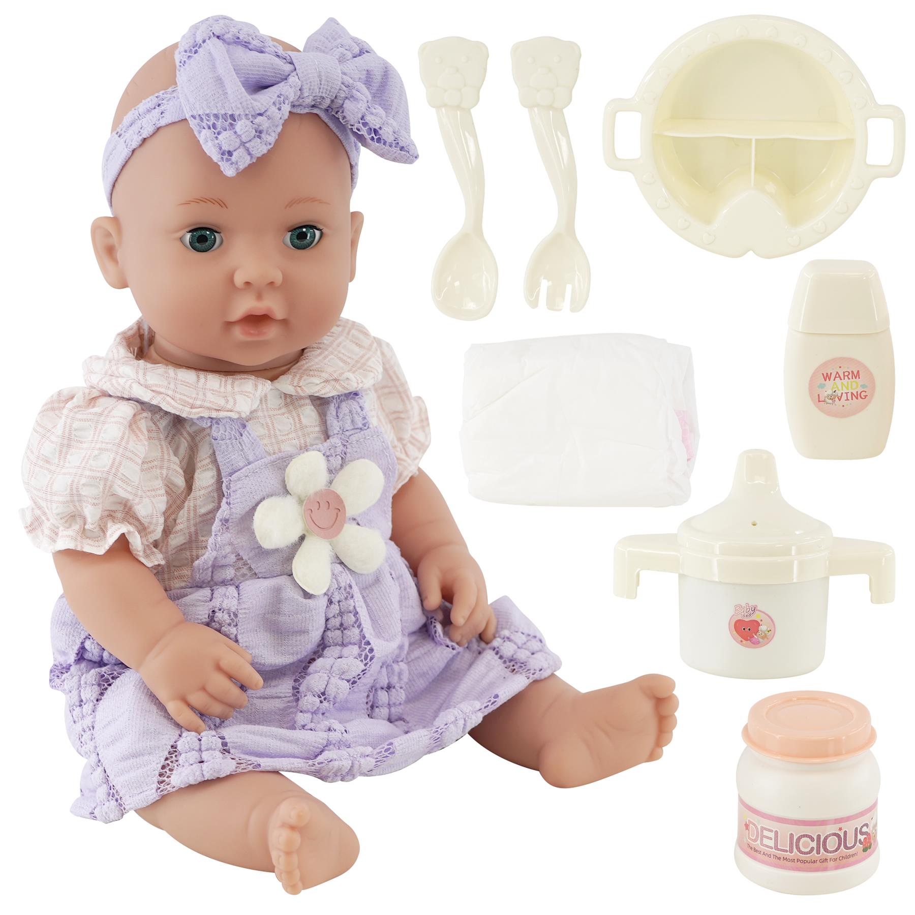 BiBi Doll Doll With Accessories 16" Baby Doll with Accessories
