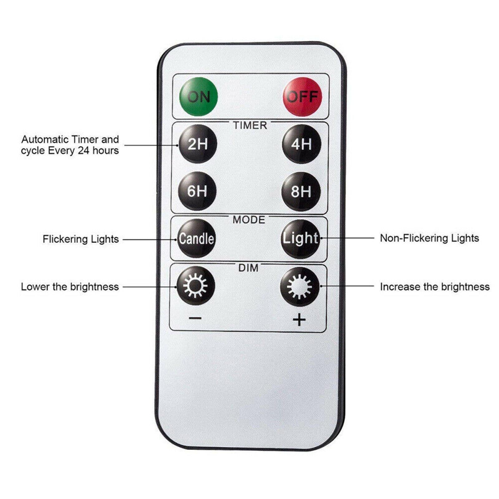 3 Pcs Outdoor LED Candle Light by Geezy - The Magic Toy Shop