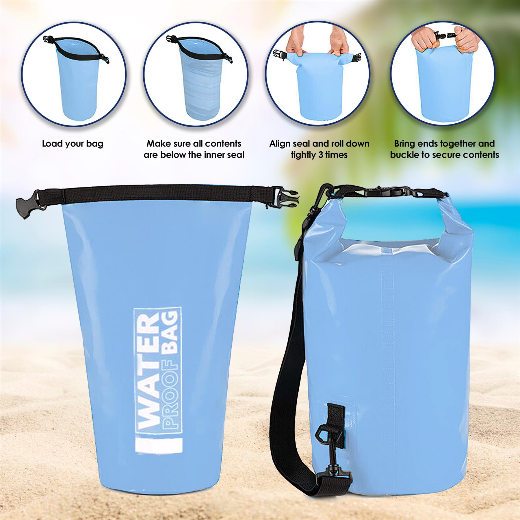 10 L Waterproof Dry Bags by GEEZY - The Magic Toy Shop