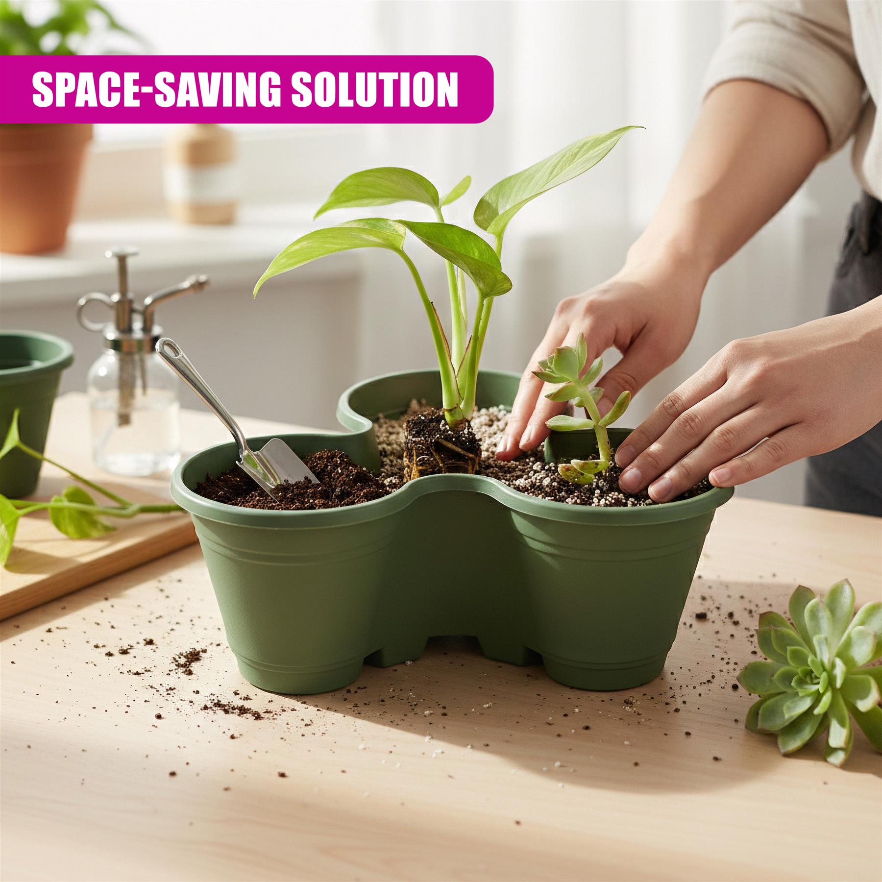 Stackable Strawberry Planters