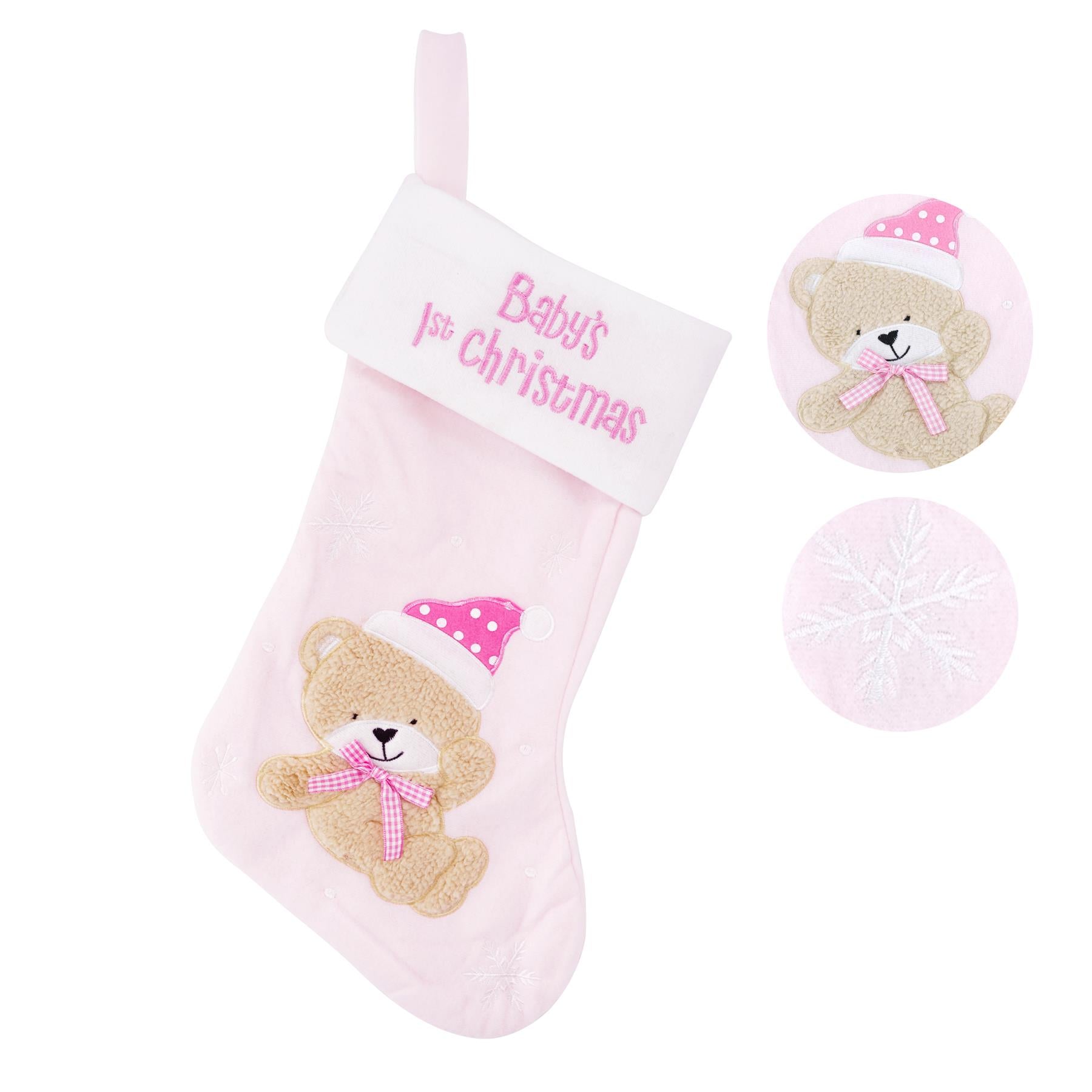 PINK BABY STOCKING by The Magic Toy Shop - The Magic Toy Shop