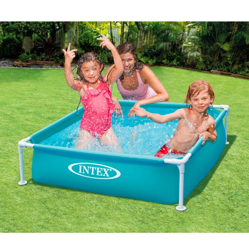 Intex Mini Frame Compact Pool - Blue - Above Ground 122 X 122 Cm by Intex - The Magic Toy Shop
