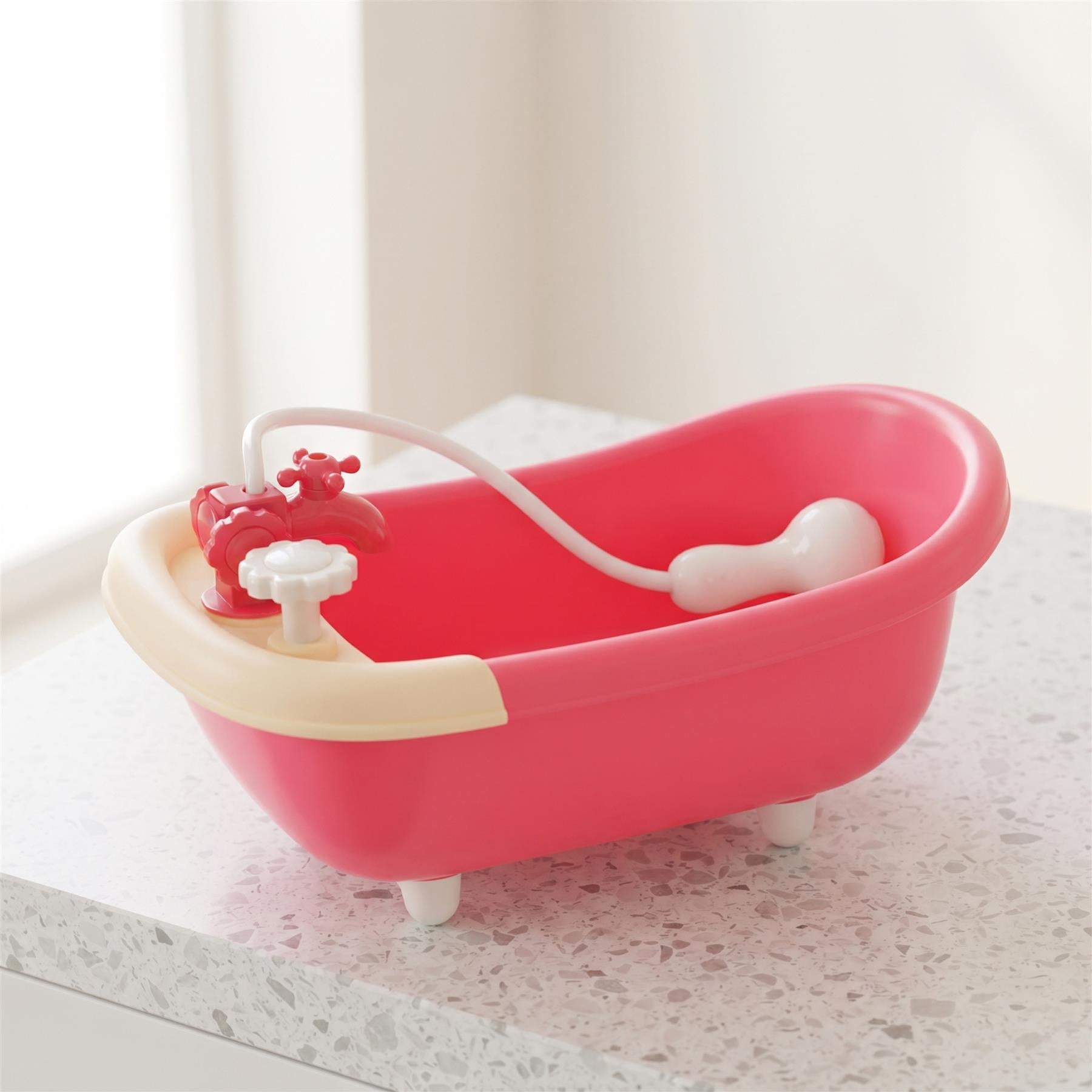 Doll and Bath set with Accessories