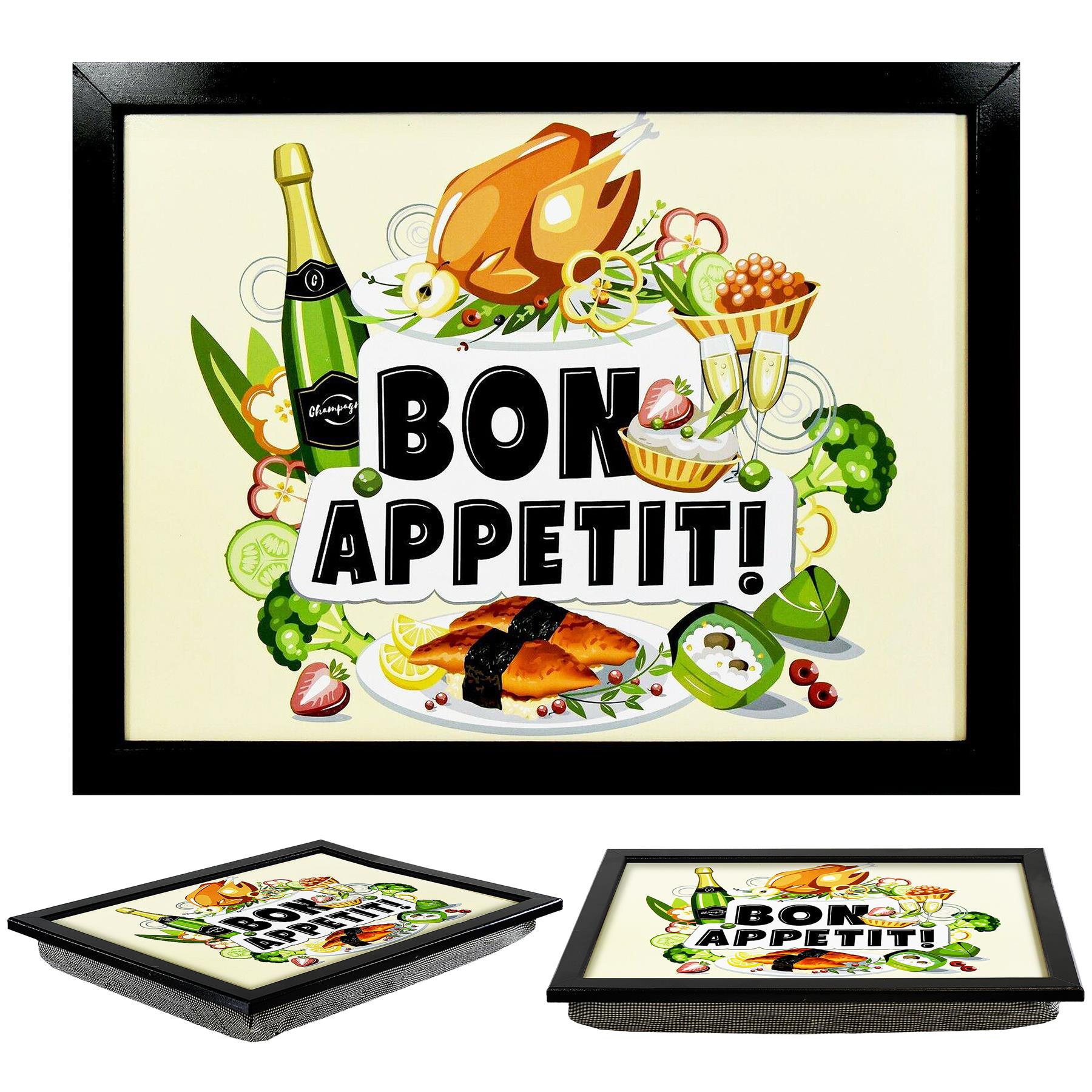 Lap Tray With Bean Bag Cushion (Bon Appetit) by Geezy - The Magic Toy Shop