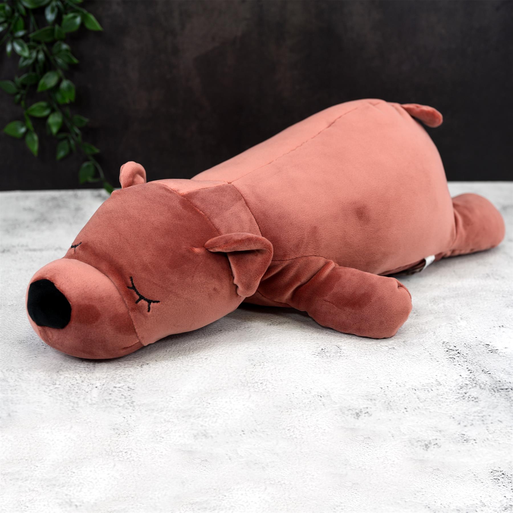 20” Super-Soft Bear Plush Pillow Toy by The Magic Toy Shop - The Magic Toy Shop