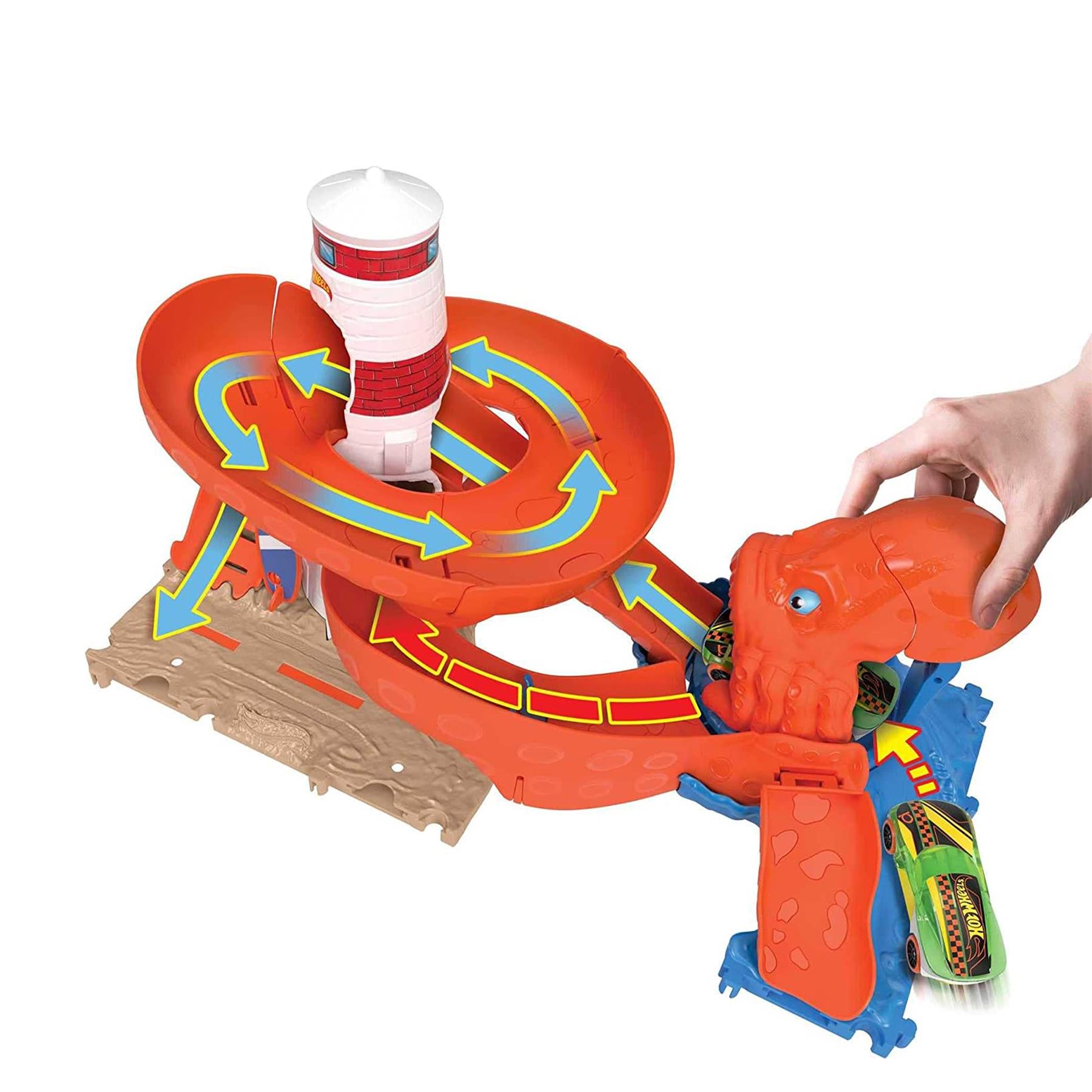 Hot Wheels City Wreck & Ride Octopus Invasion Playset by Hot Wheels - The Magic Toy Shop