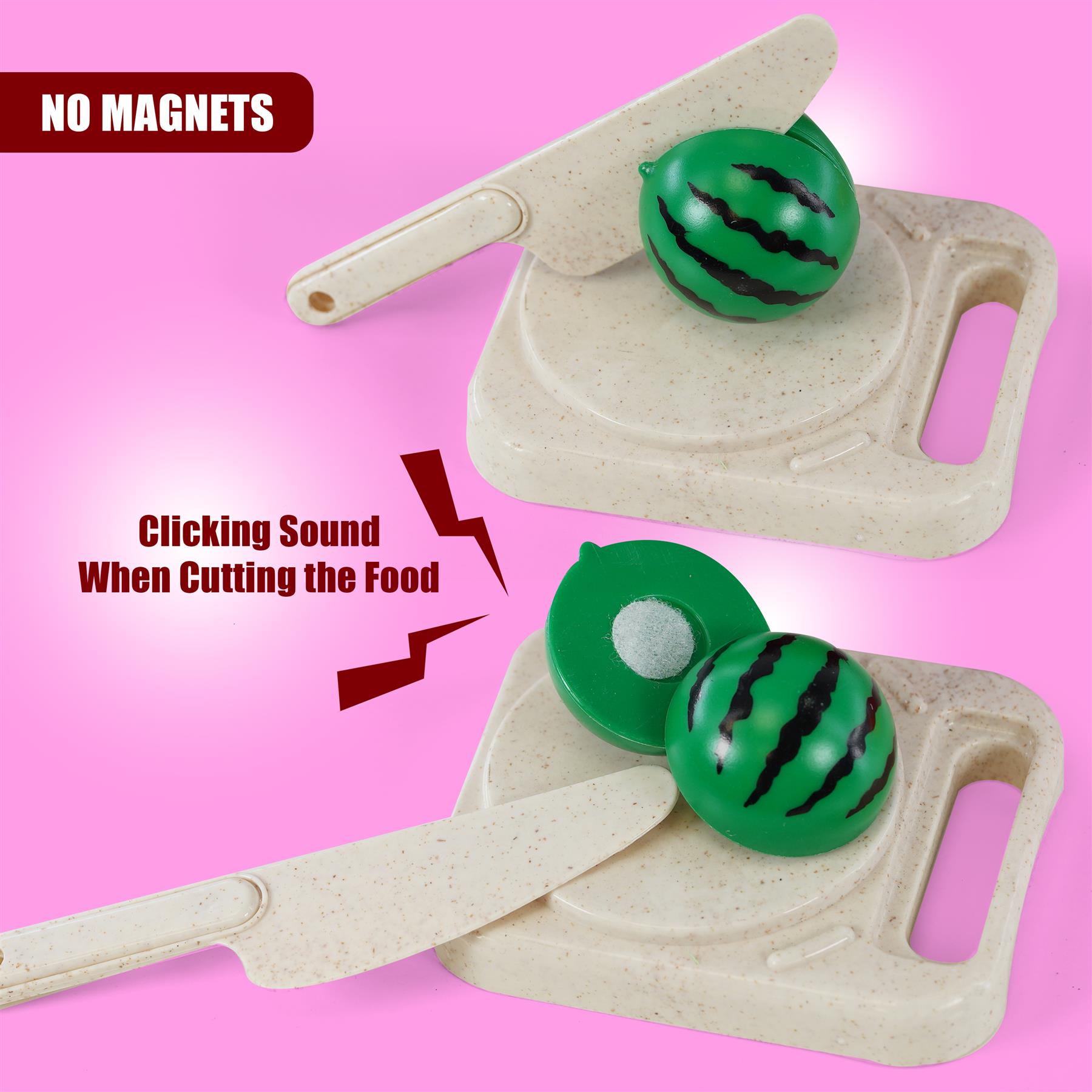 Fruit Cutting Toy Set with Storage Case by The Magic Toy Shop - The Magic Toy Shop