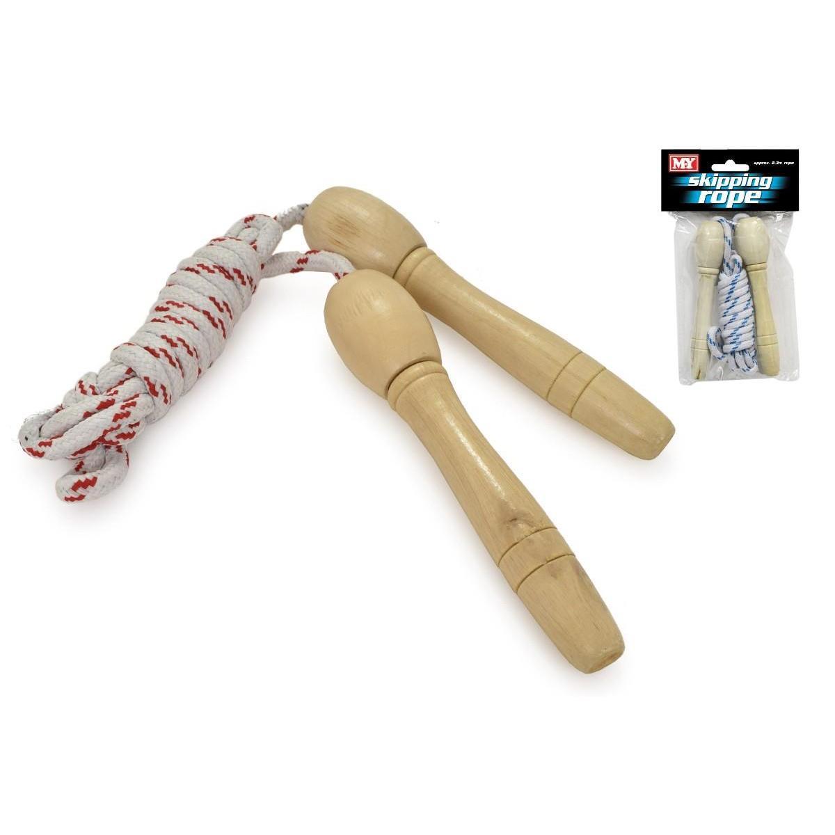 Skipping Rope with Wooden Handles by The Magic Toy Shop - The Magic Toy Shop