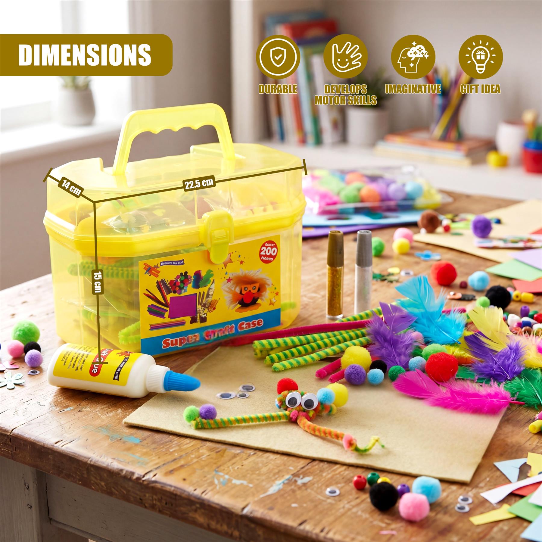 Yellow Craft Set