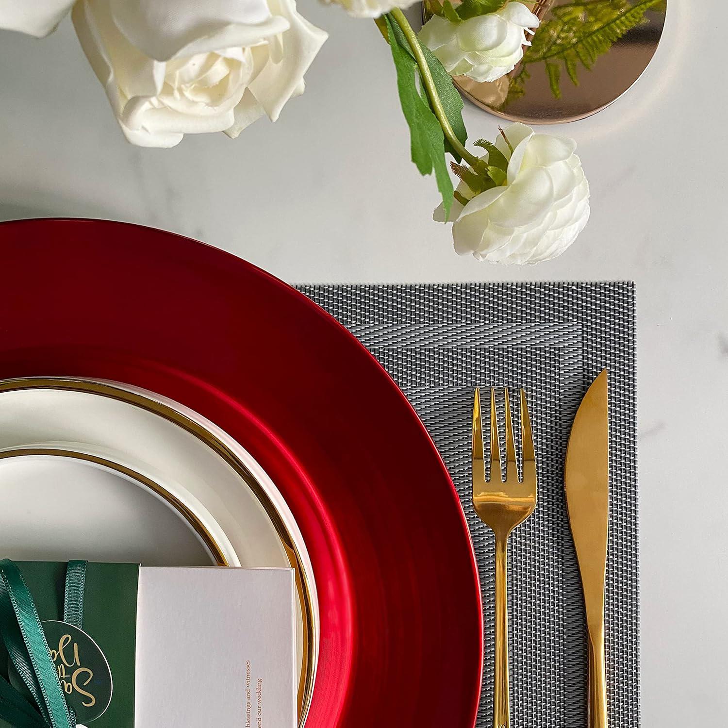 Metallic Charger Plates Set of 4 by GEEZY - The Magic Toy Shop