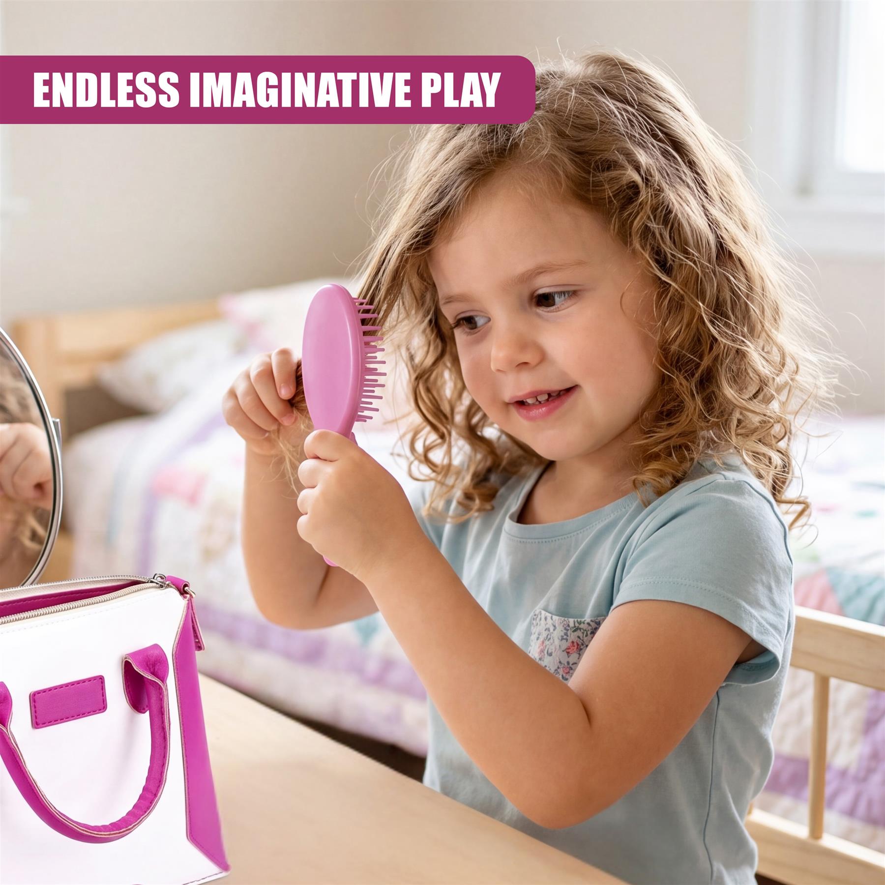 Toy Handbag Pretend Play Makeup Set