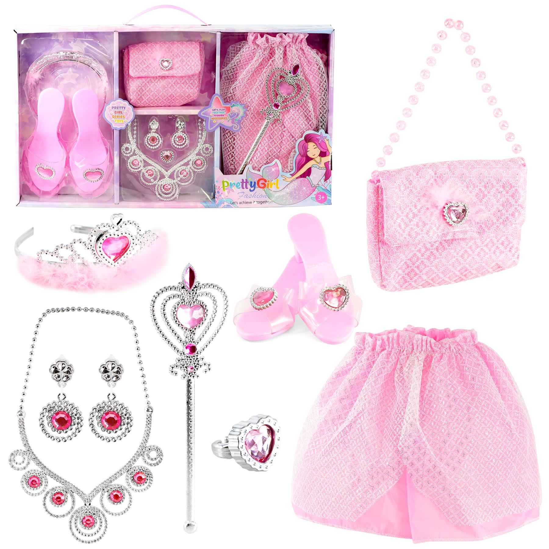 Princess Costume for Girls with Accessories by The Magic Toy Shop - The Magic Toy Shop