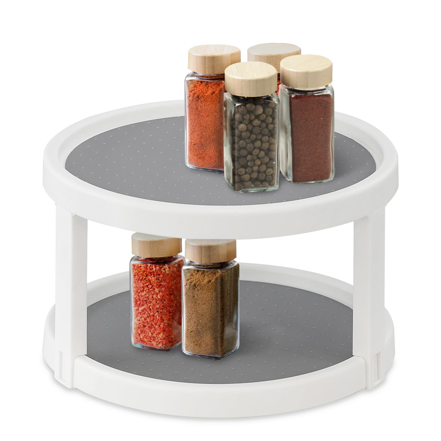 2 Tier Rotating Spice Rack 25cm by GEEZY - The Magic Toy Shop