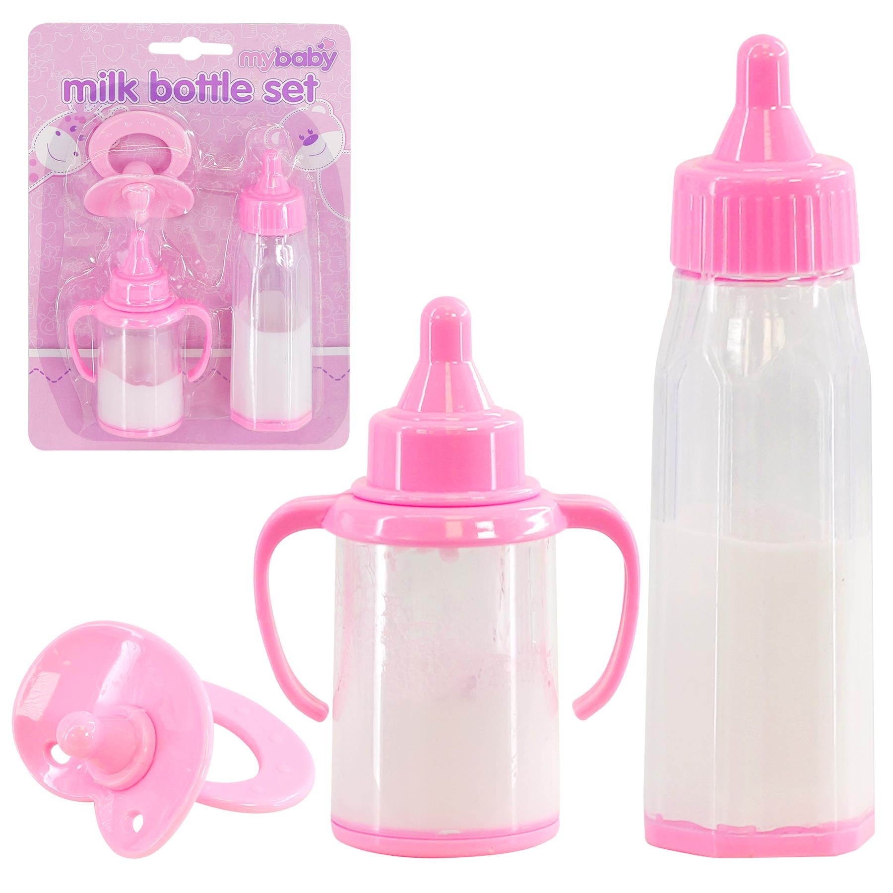 BiBi Doll Milk Bottle Set for Baby Dolls by BiBi Doll - The Magic Toy Shop