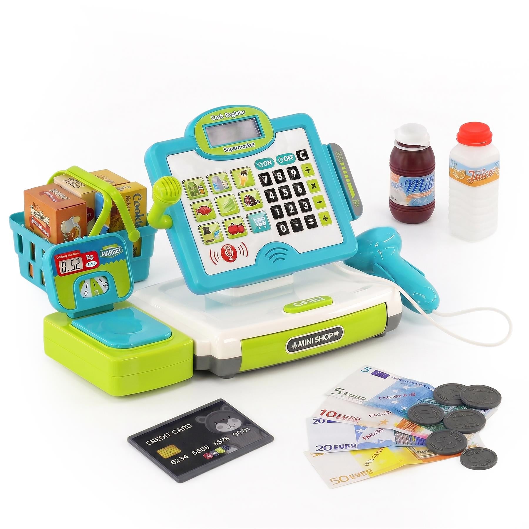 Cash Register Toy Playset