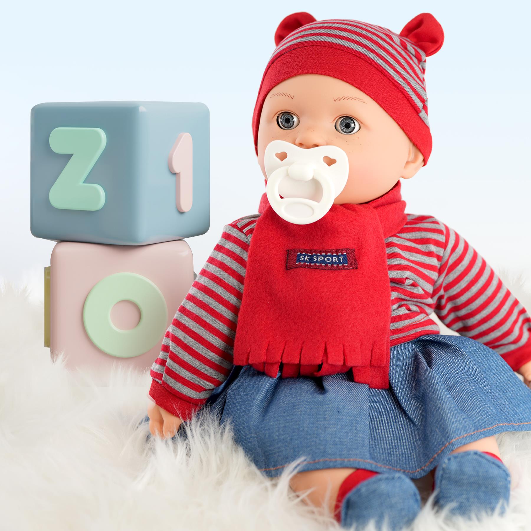 BiBi Sleeping Girl Doll (40 cm / 16") by BiBi Doll - The Magic Toy Shop