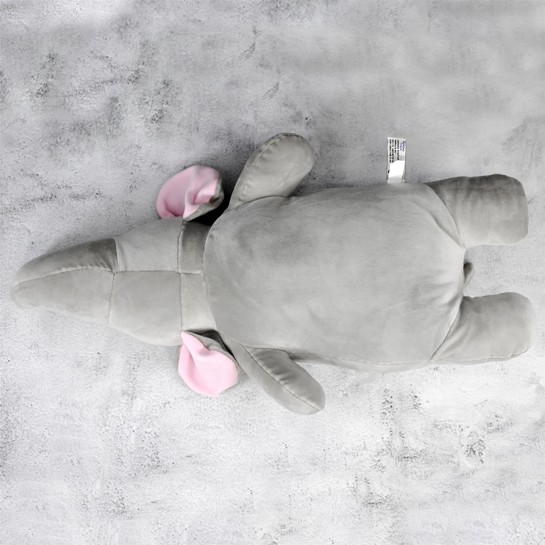 20” Super-Soft Elephant Plush Pillow Toy by The Magic Toy Shop - The Magic Toy Shop