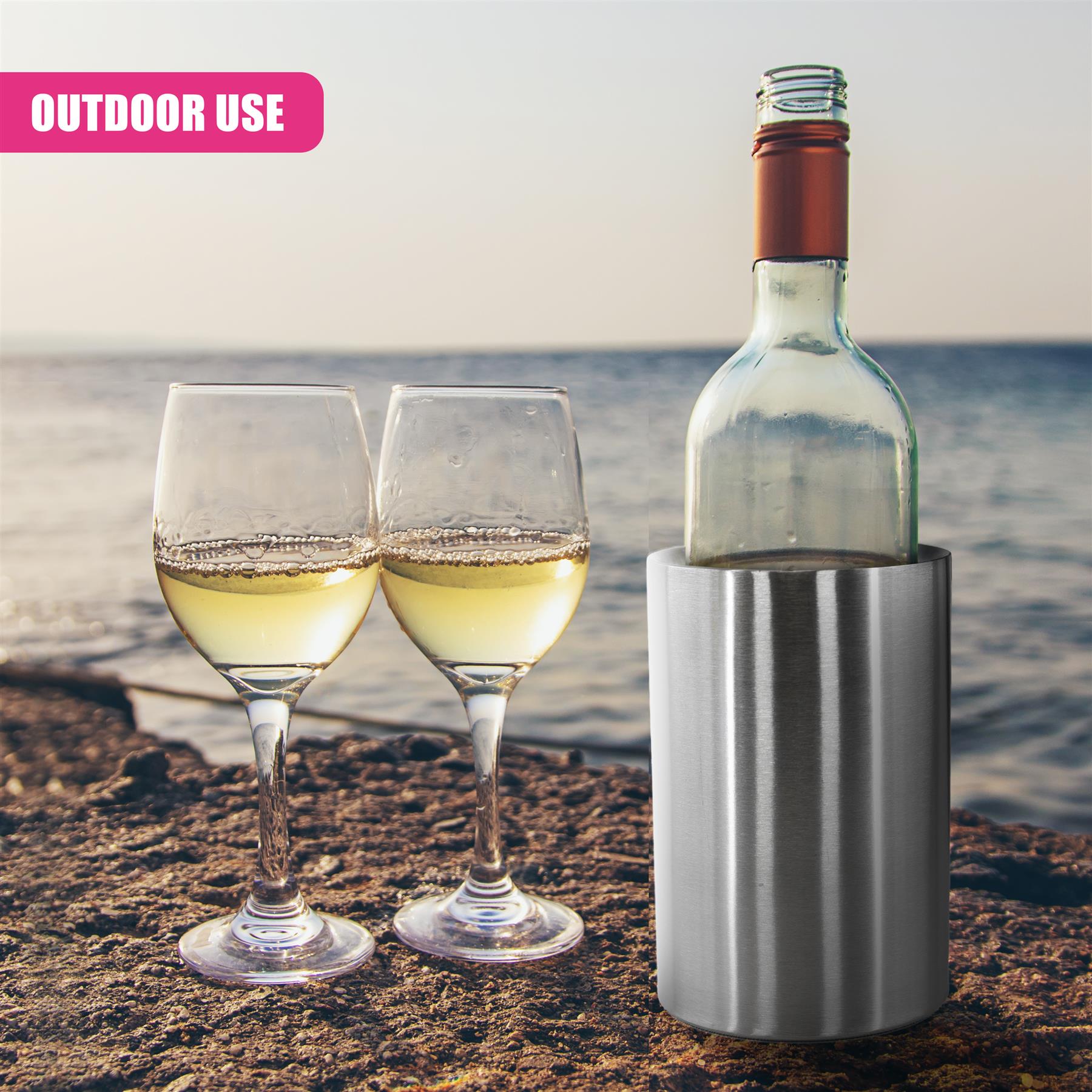 Wine And Champagne Cooler by Geezy - The Magic Toy Shop