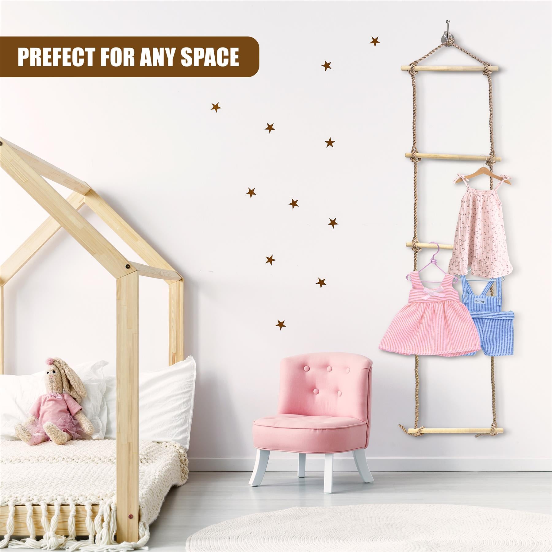 Hanging Blanket Ladder by GEEZY - The Magic Toy Shop