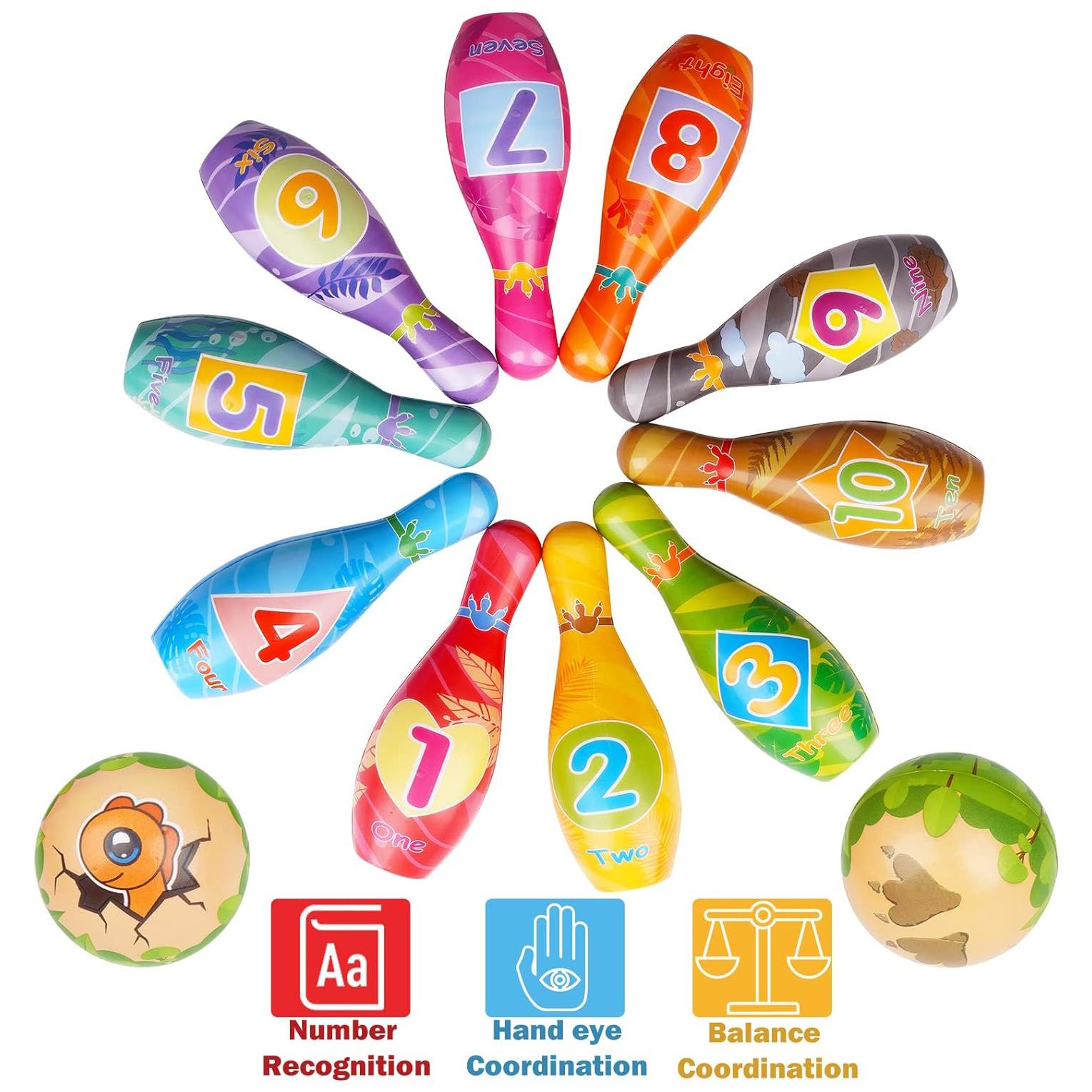 Soft Bowling Set For Kids by The Magic Toy Shop - The Magic Toy Shop