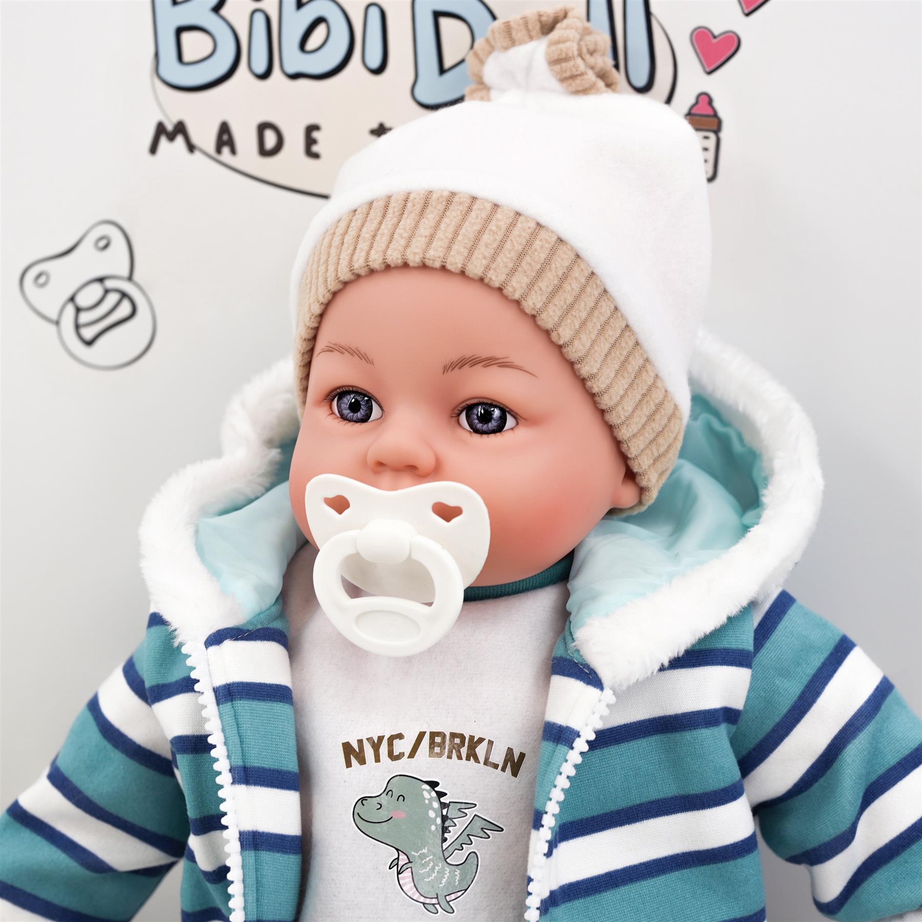 BiBi Outfits - Set of Two Doll Clothes (Koala & Stripy) (45 cm / 18") by BiBi Doll - The Magic Toy Shop