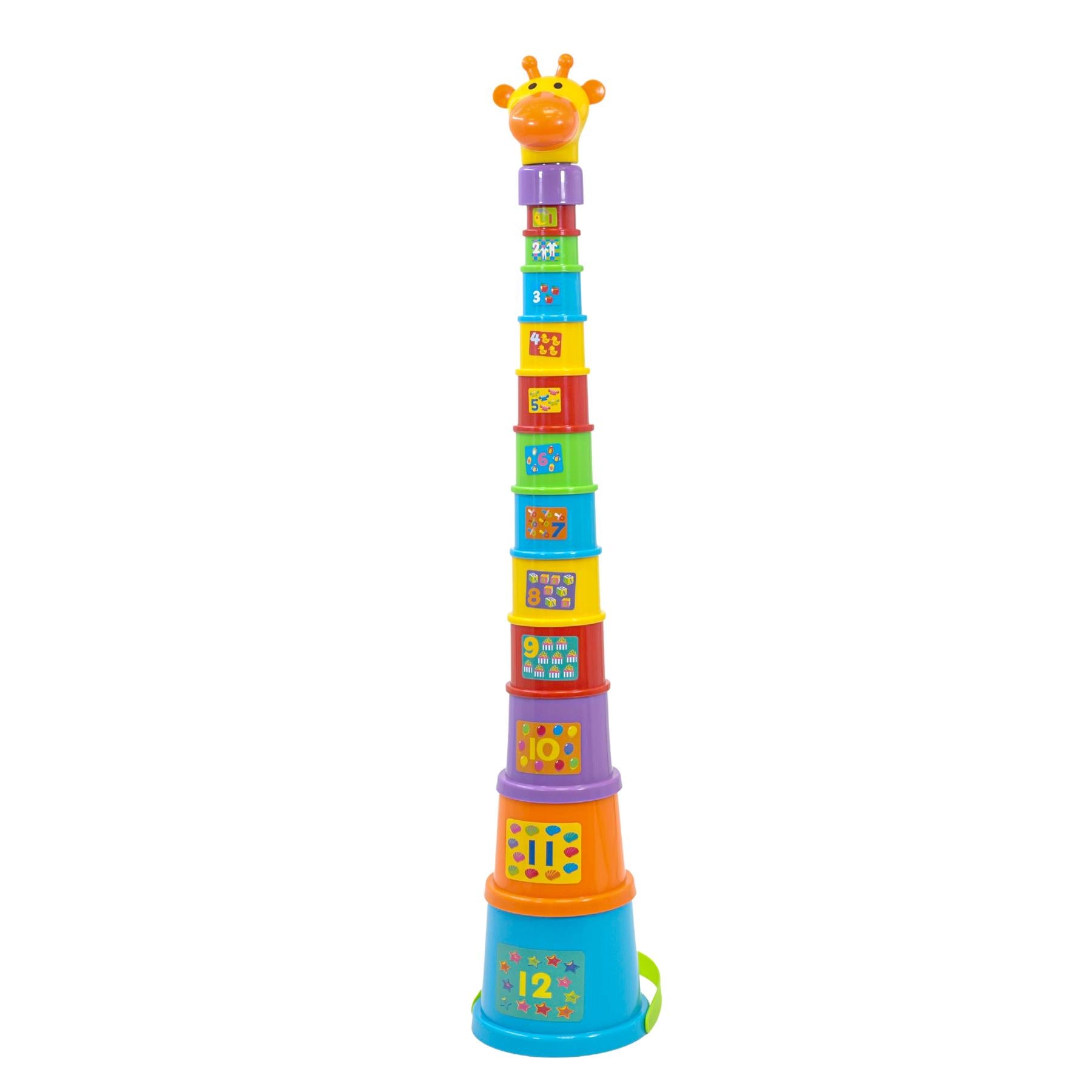 Gerry the Giraffe Shape Sorting Jumbo Stacking Cups by The Magic Toy Shop - The Magic Toy Shop