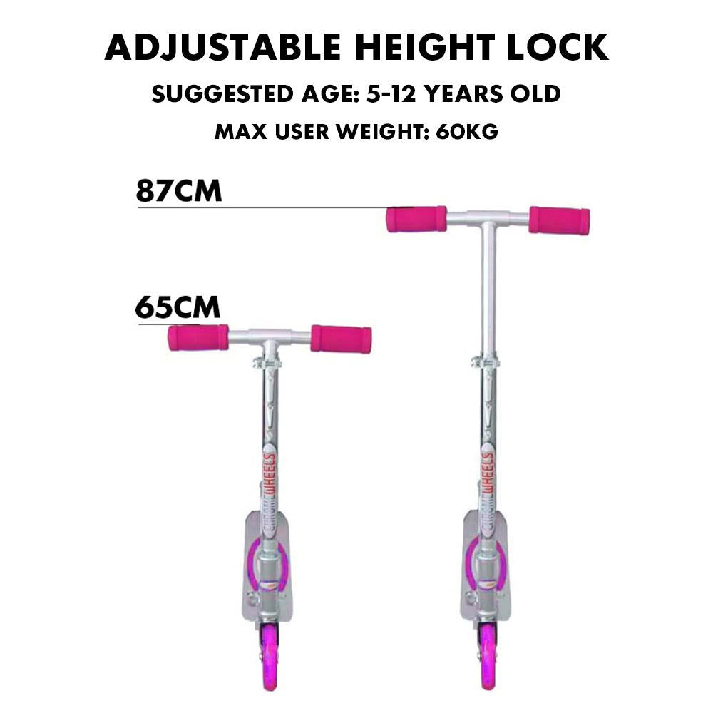 Foldable Kids Scooter Pink by The Magic Toy Shop - The Magic Toy Shop