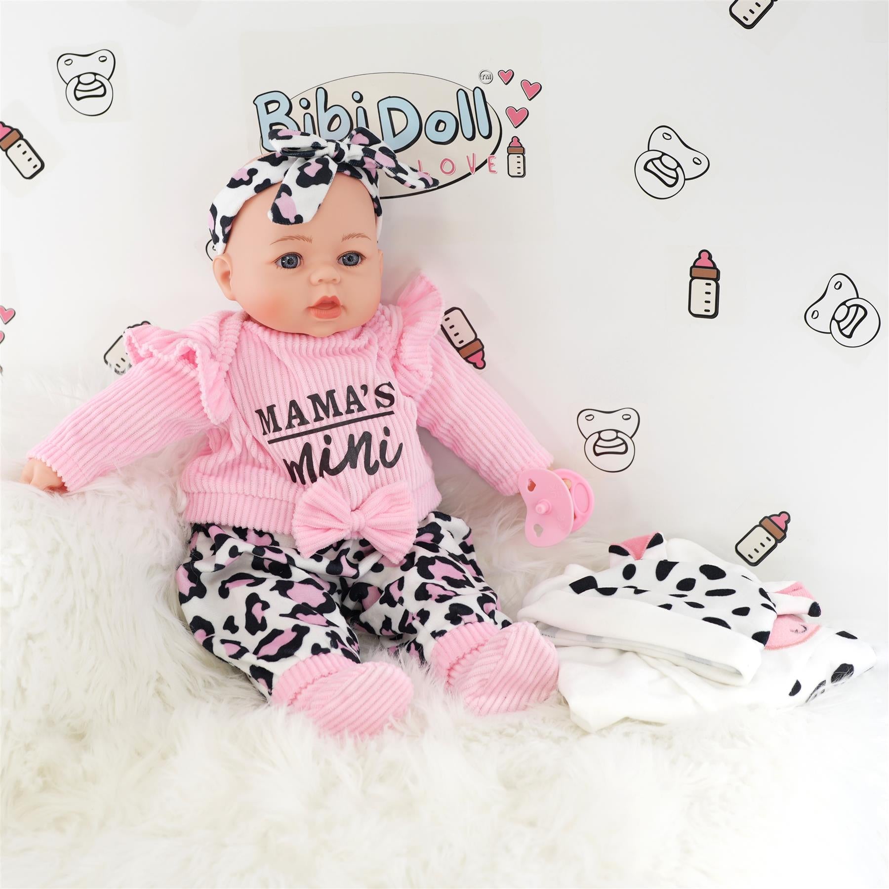 BiBi Baby Girl with Bonus Outfit (45 cm / 18") by BiBi Doll - The Magic Toy Shop