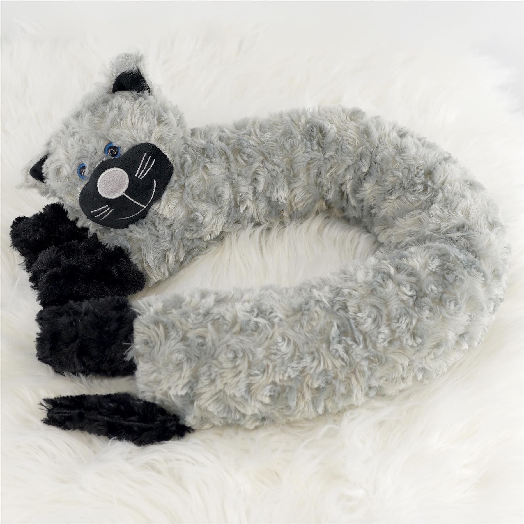 Novelty Grey Cat Excluder by Geezy - The Magic Toy Shop