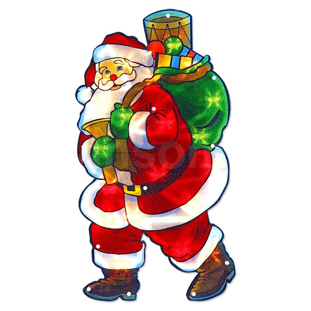 Christmas Silhouette Lights Santa with Gift by GEEZY - The Magic Toy Shop