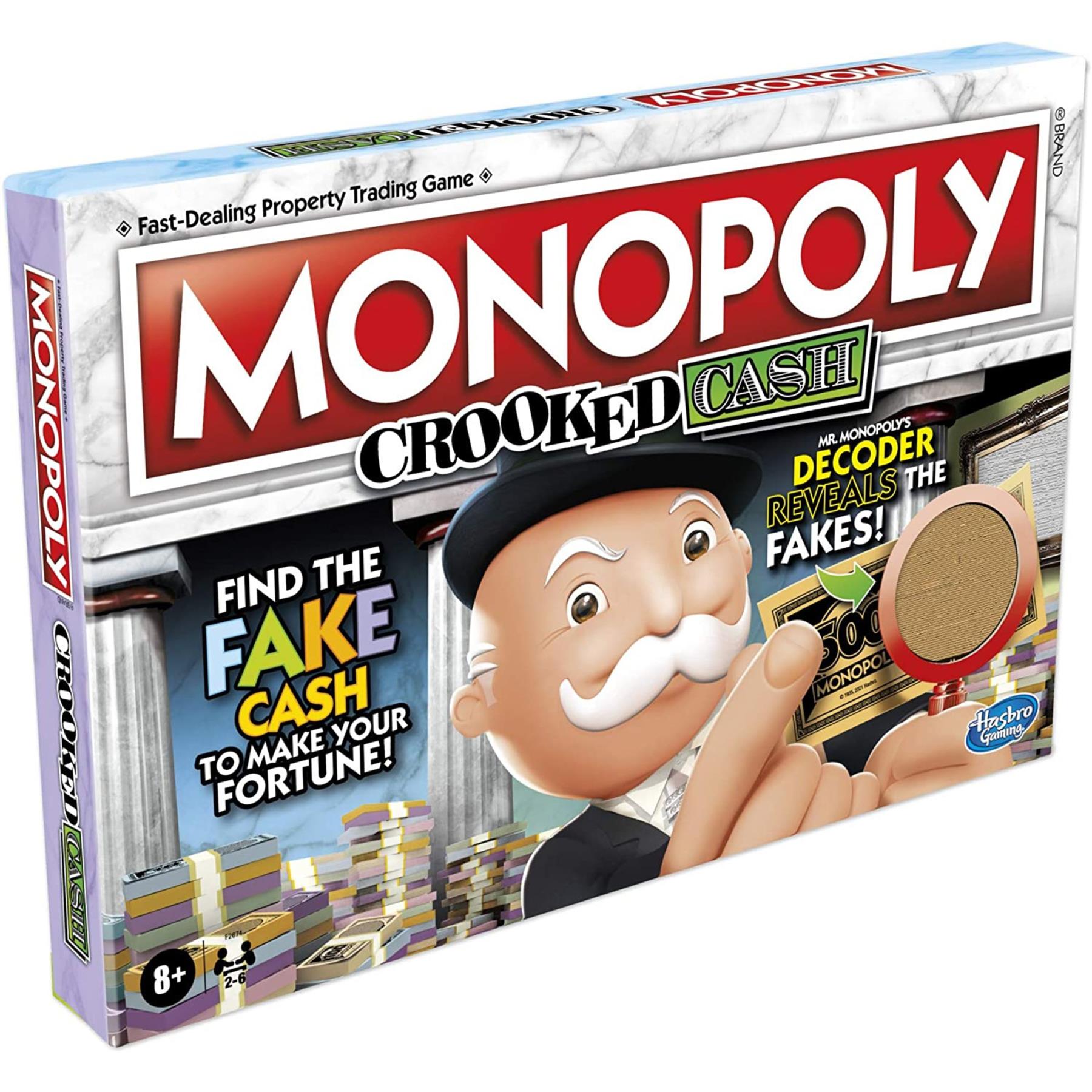 Monopoly Crooked Cash Edition Board game by Monopoly - The Magic Toy Shop