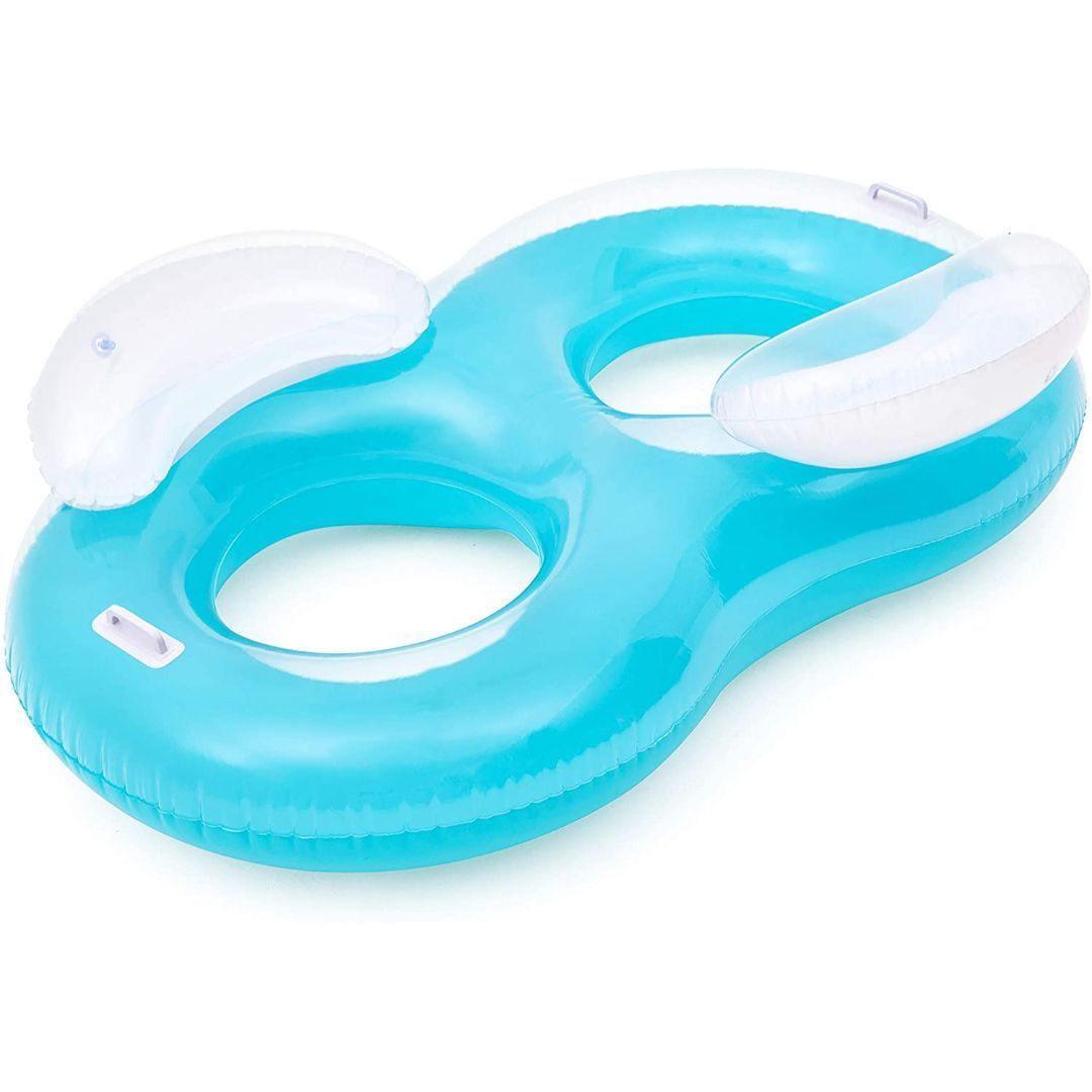 Blue Duo Swim Ring Lounger by Bestway - The Magic Toy Shop