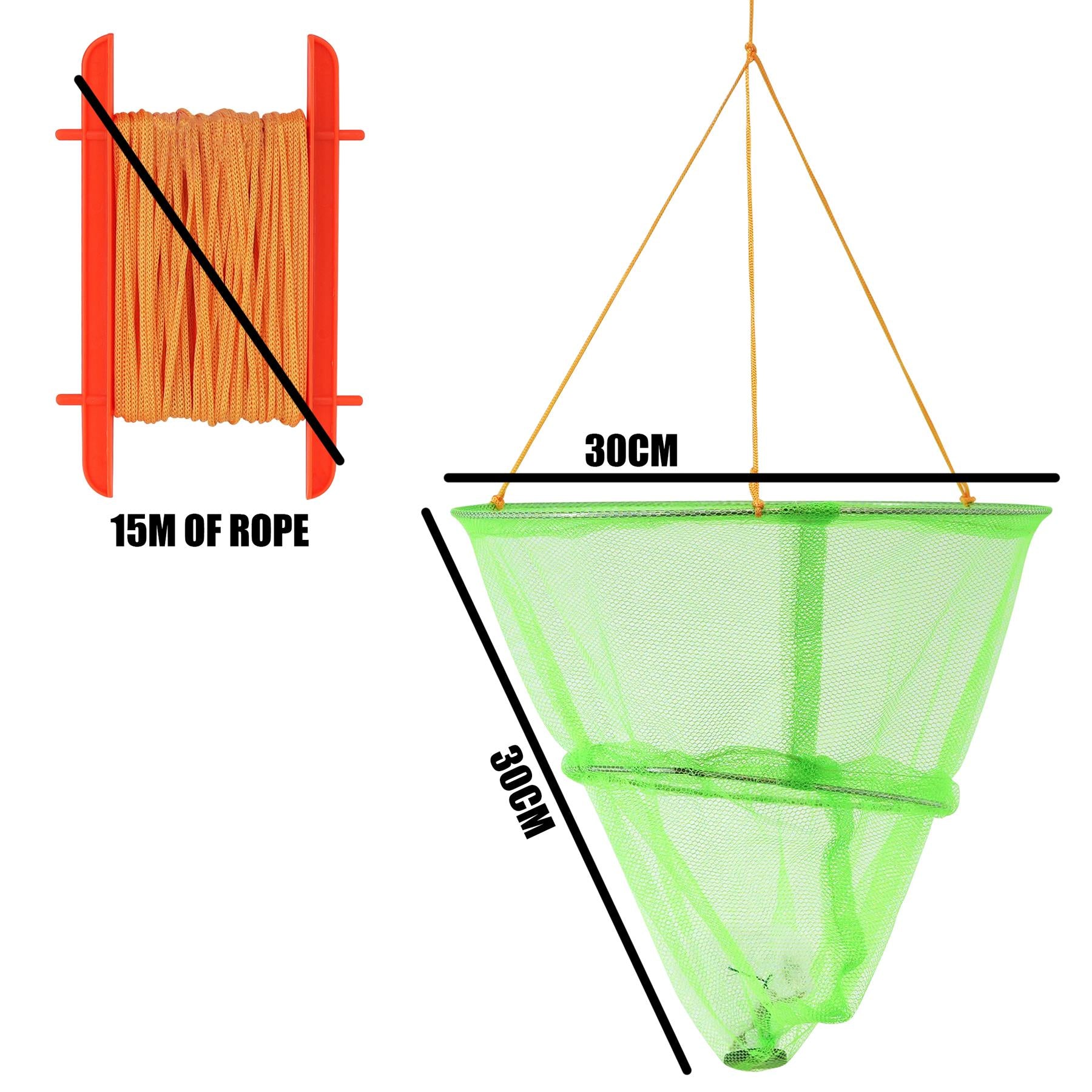 Kids Crab Drop Net w/ Net Bait Bag Holder Fishing by The Magic Toy Shop - The Magic Toy Shop