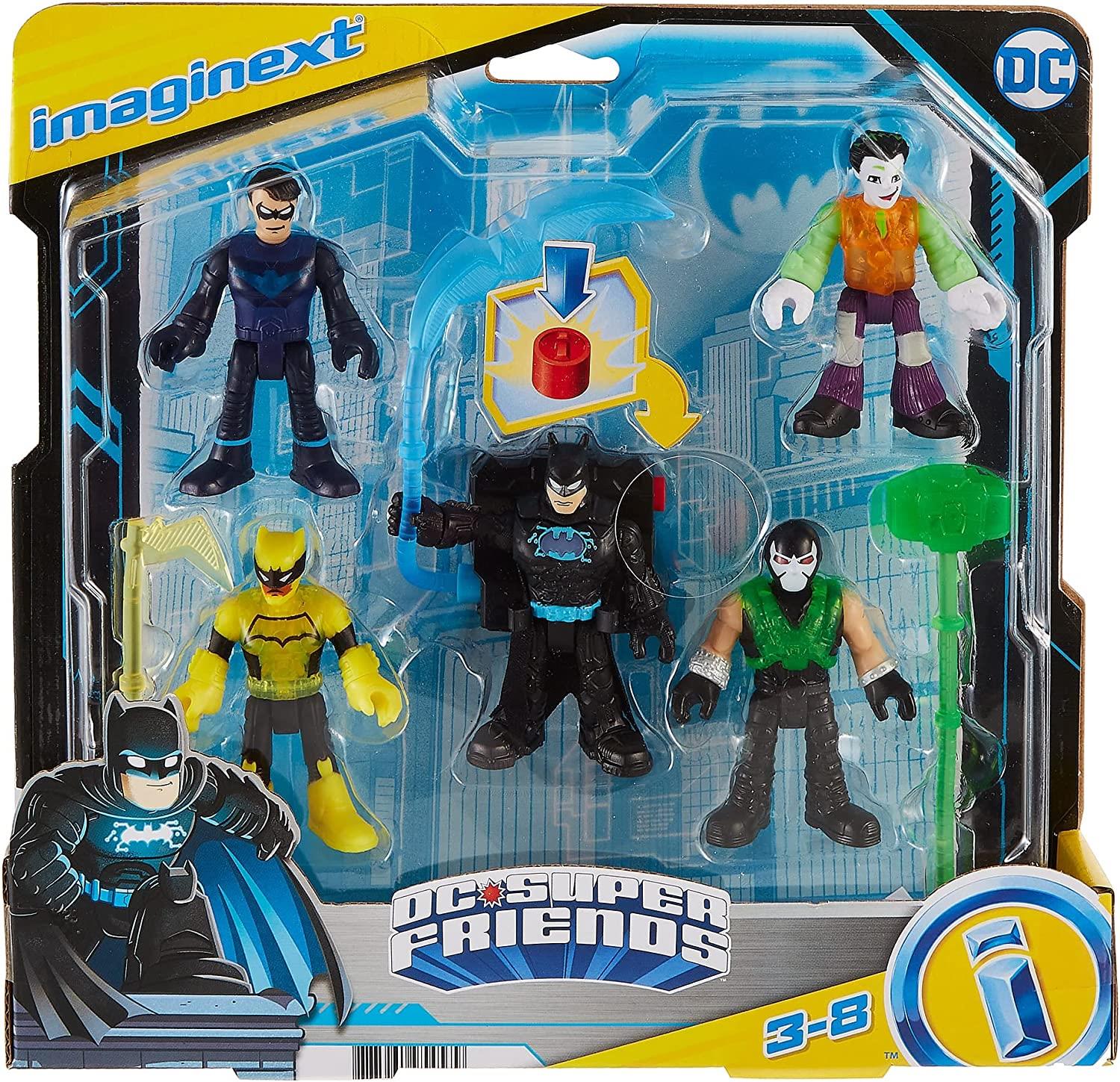 DC Playset with Supreheroes and Supervillains Batman World by Fisher Price Imaginext - The Magic Toy Shop