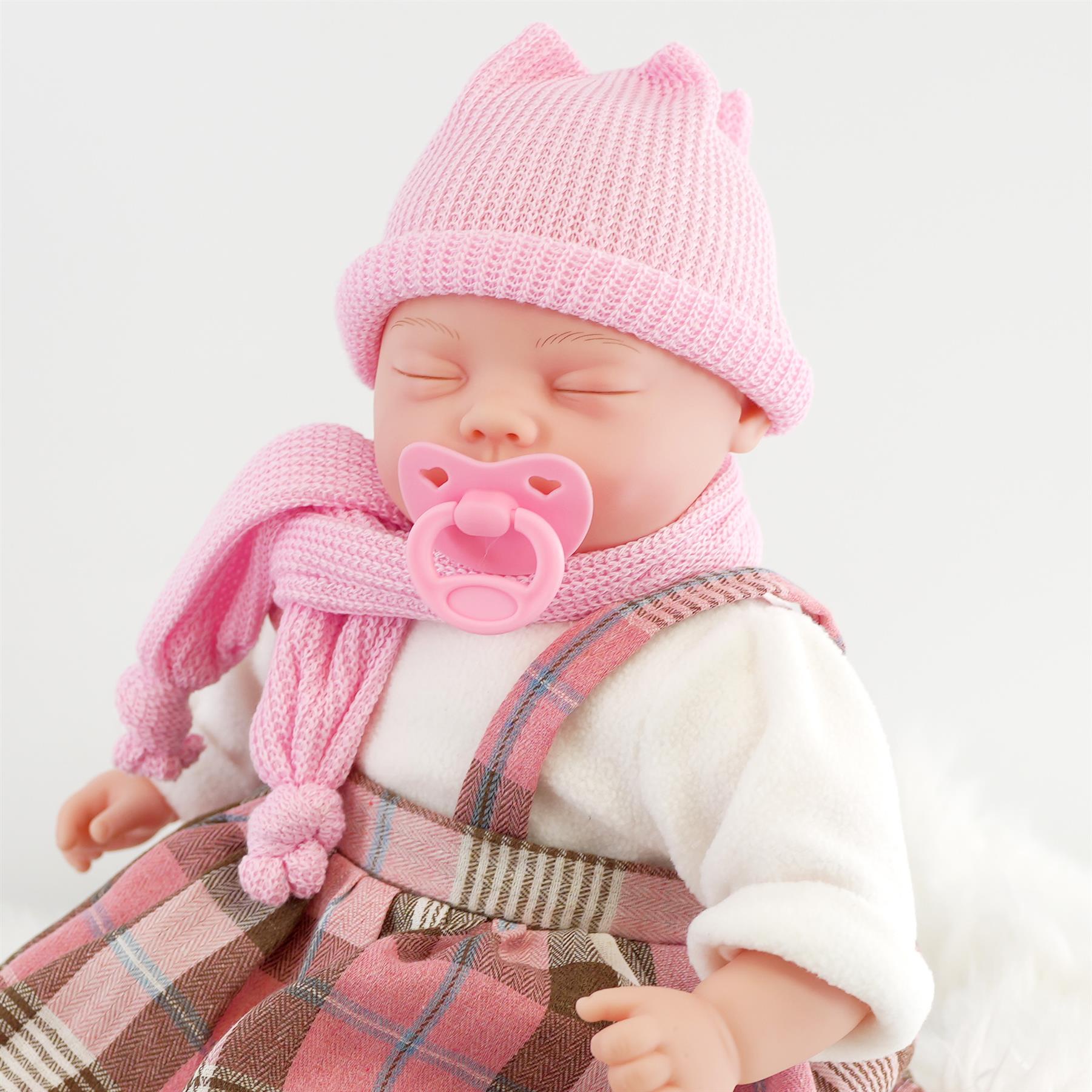 BiBi Baby Doll - Pink Tartan (45 cm / 18") by BiBi Doll - The Magic Toy Shop