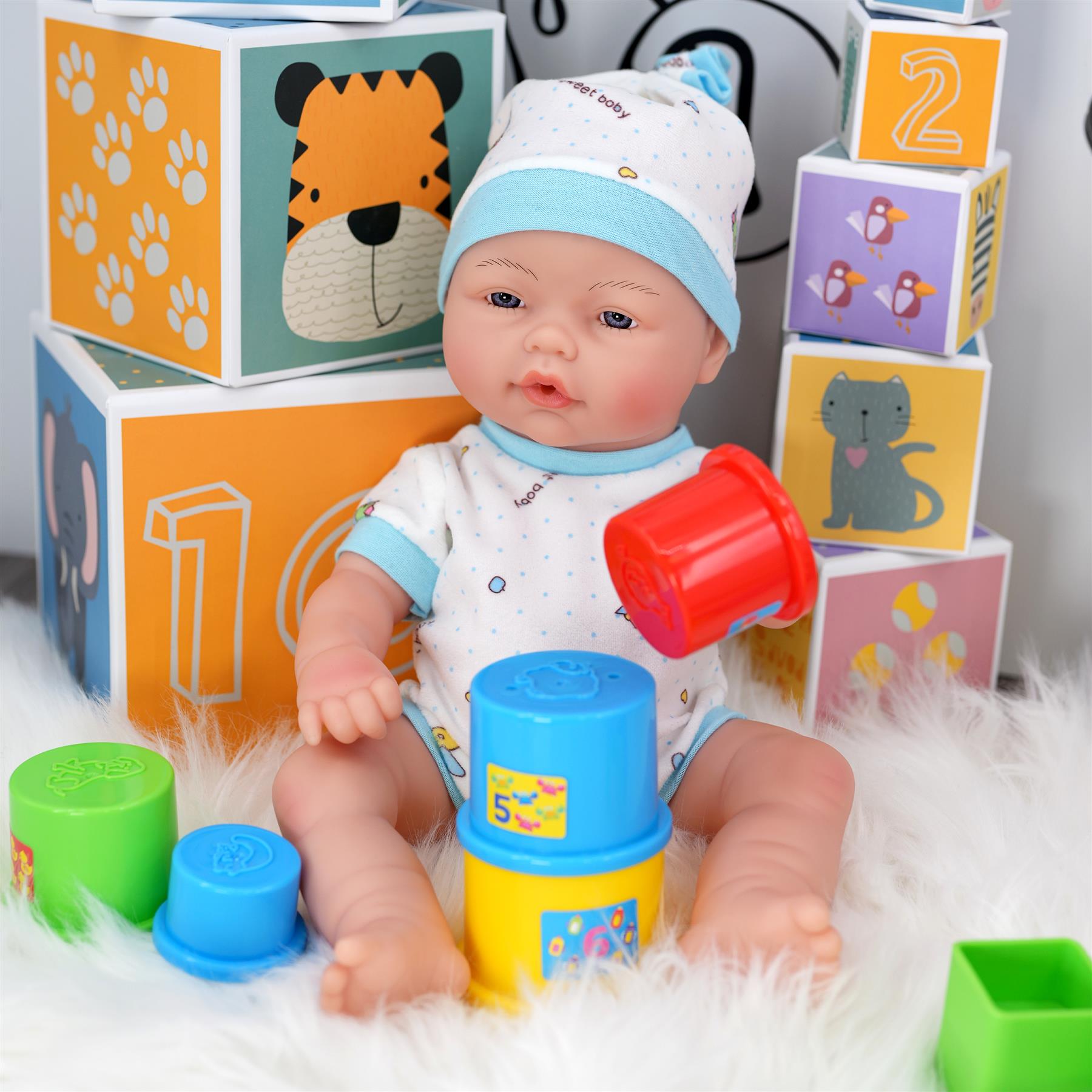 BiBi Anatomically Correct Boy Doll (36 cm / 14") by BiBi Doll - The Magic Toy Shop